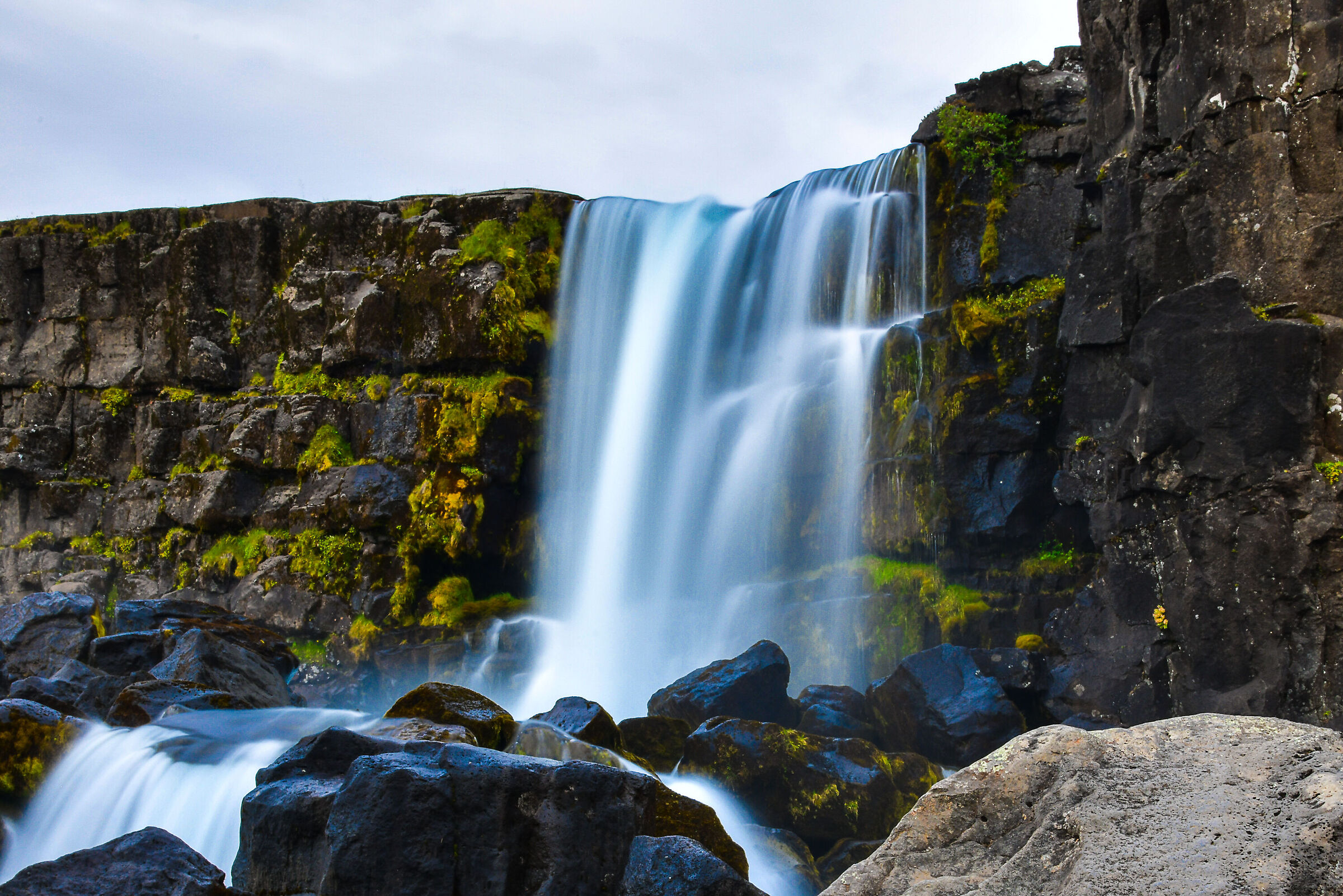 "silk water" alla cascata di oxararfoss
