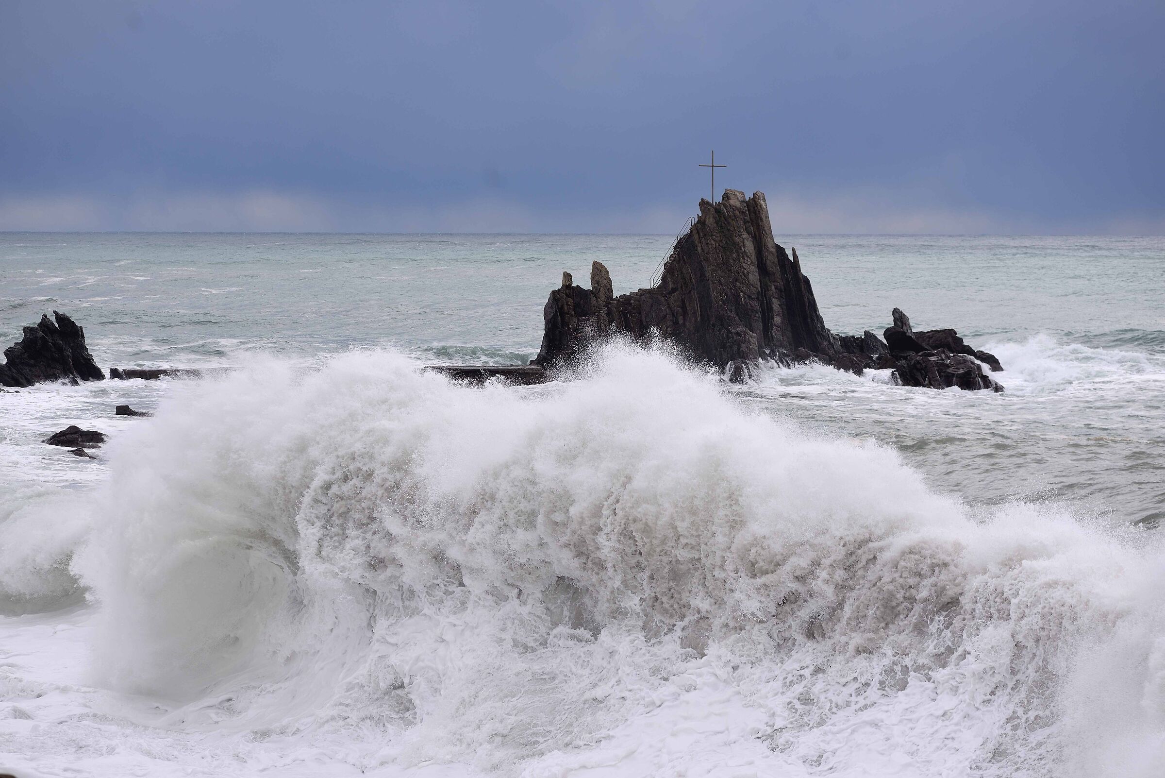 Una bella mareggiata...