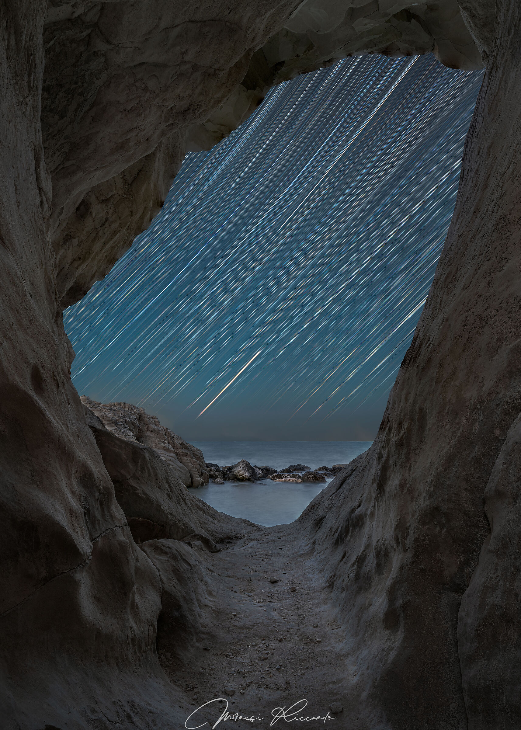 Startrail Grotta Urbani