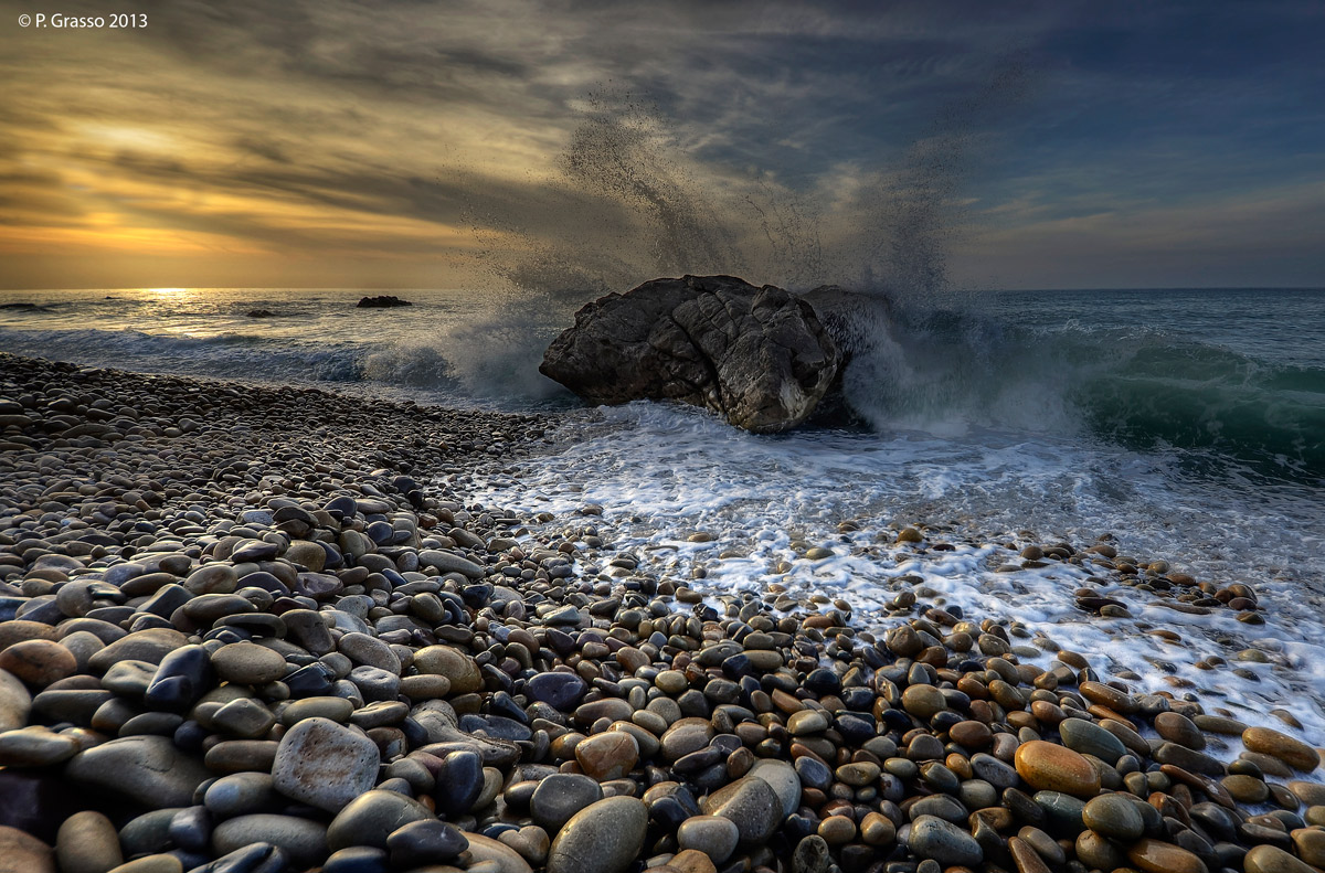 tramonto a torre del Lauro - Caronia (Me)