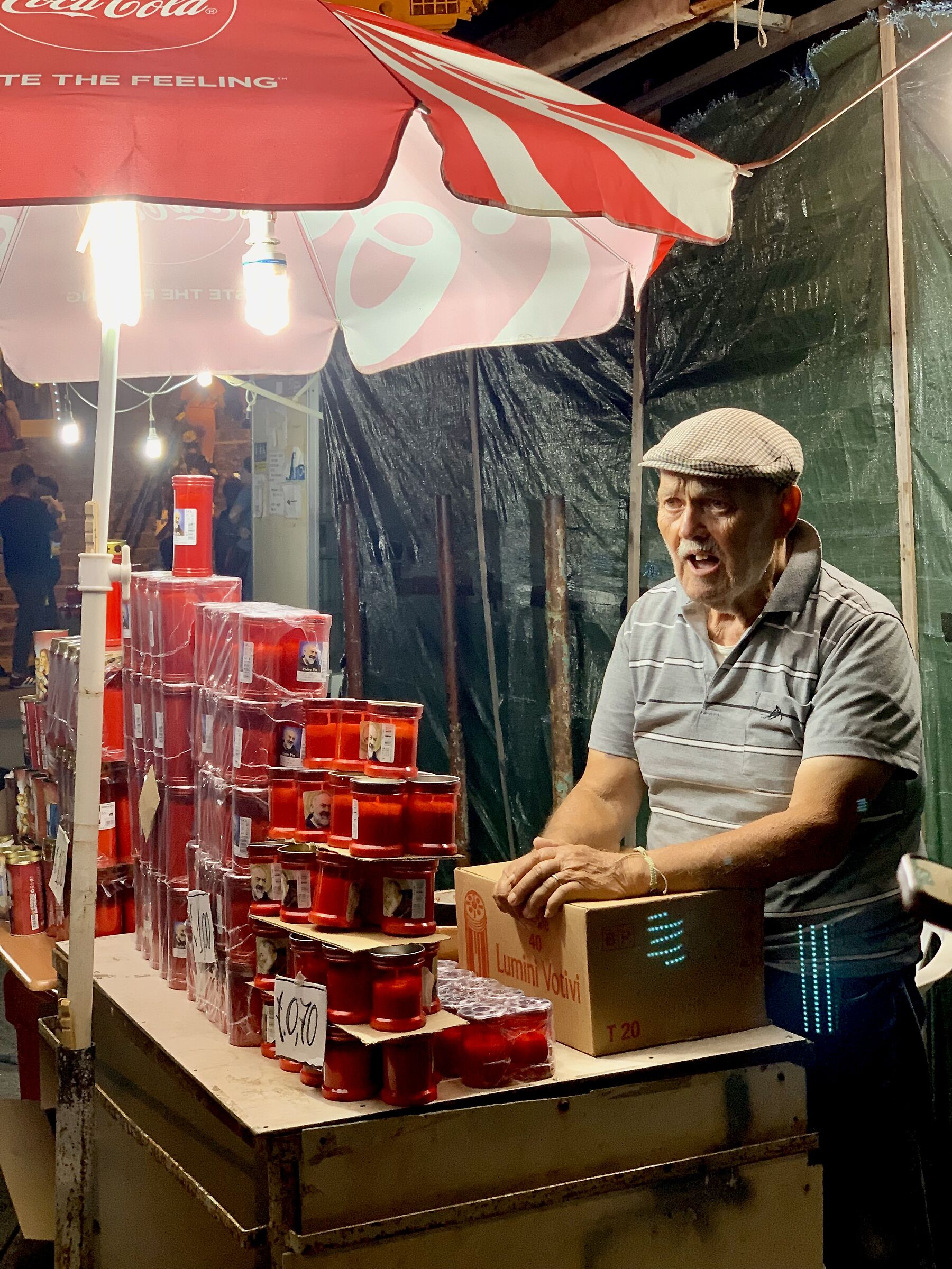 Venditore di “luce”