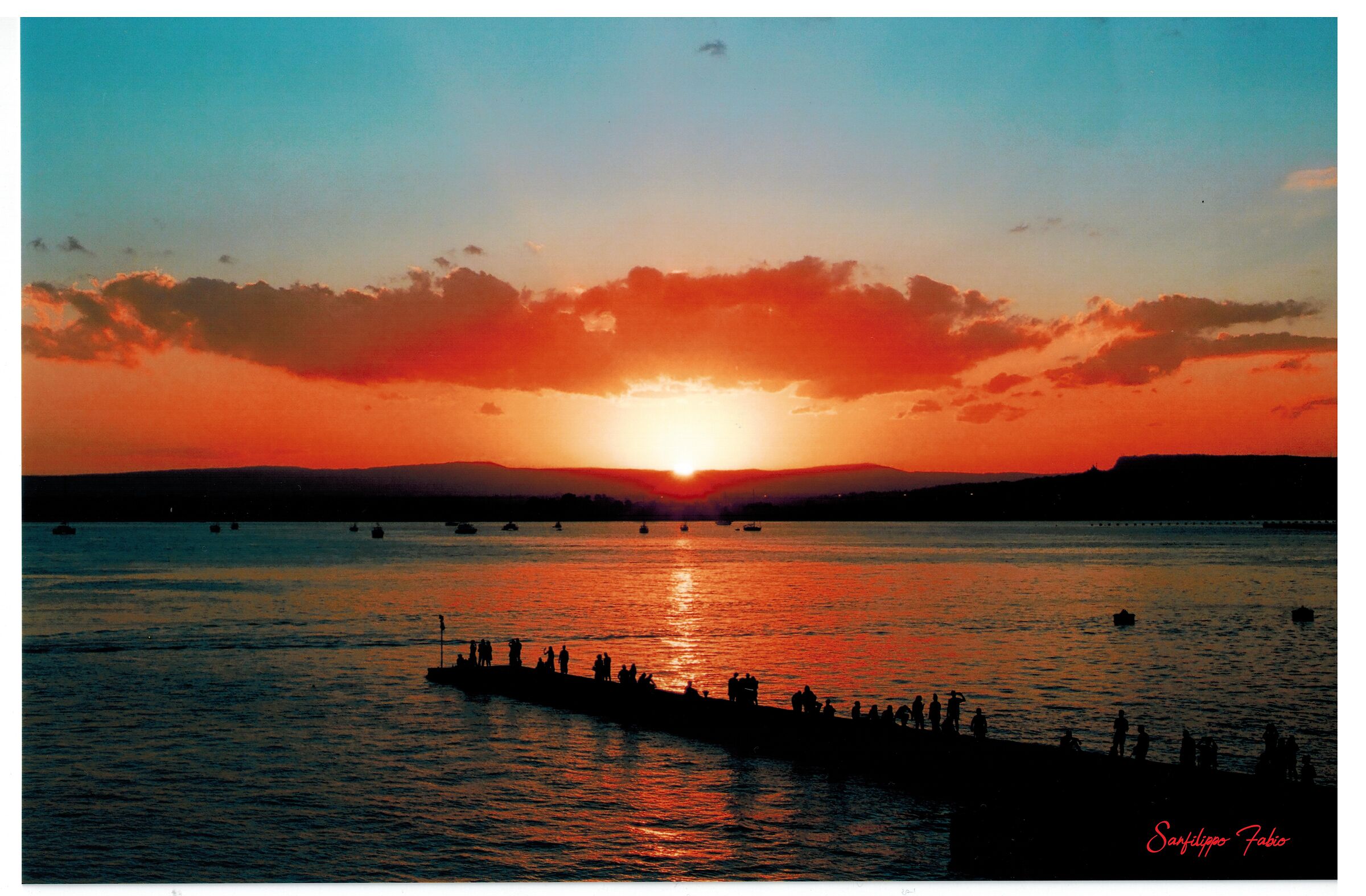 Sunset Lungomare Ortigia (SR) - Italy