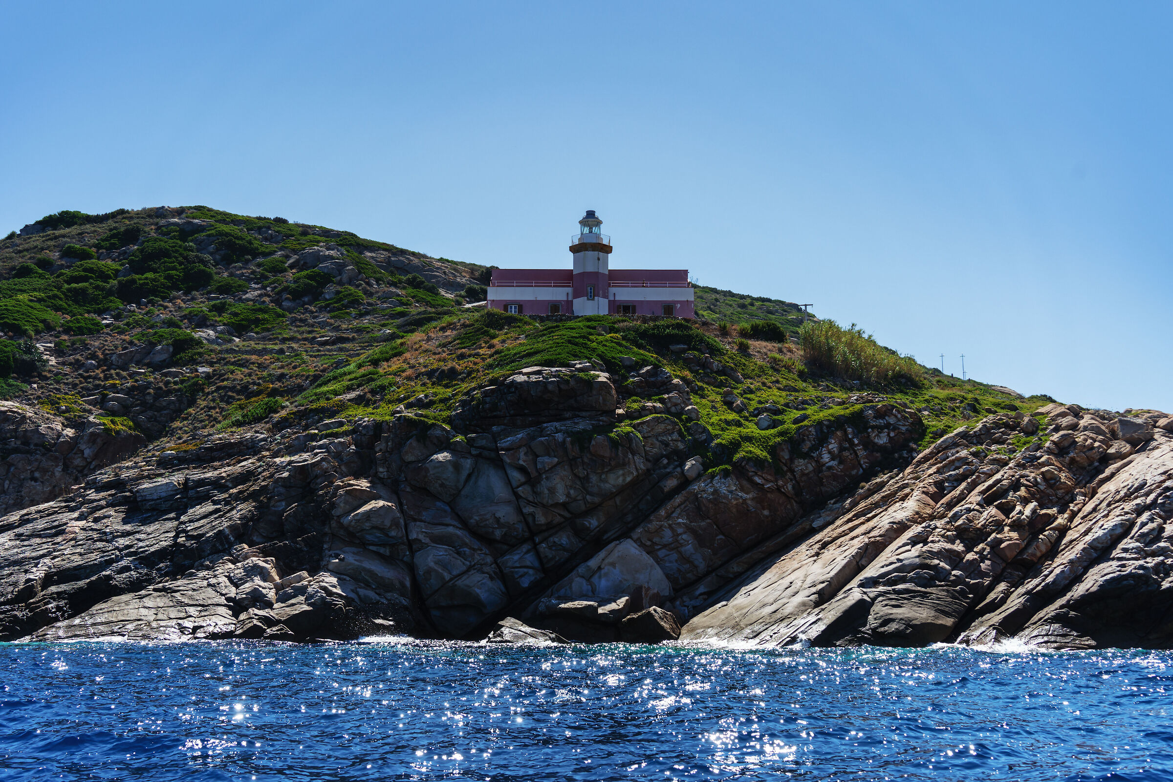 Lighthouse of Punta Fenaio - Giglio Island