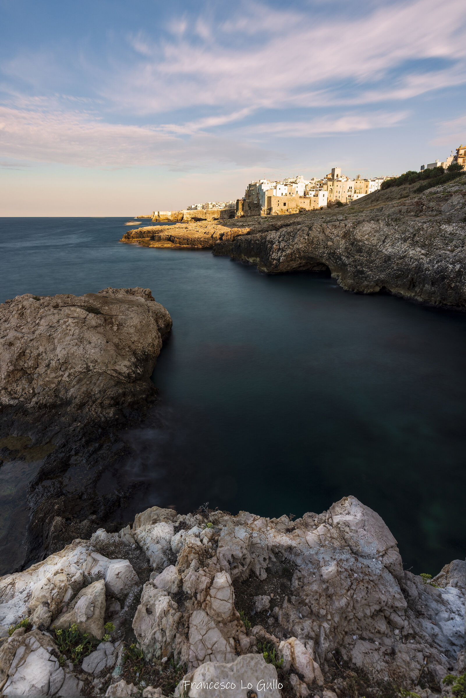 Polignano in lontanaza