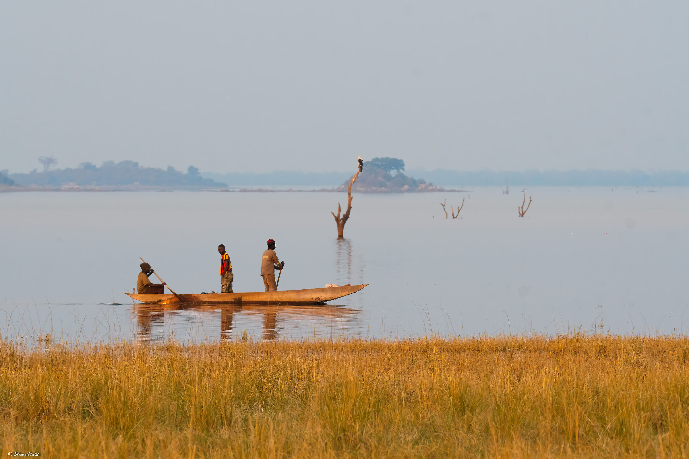 Fishermen on Lake Itezhi-tezhi (Zambia)