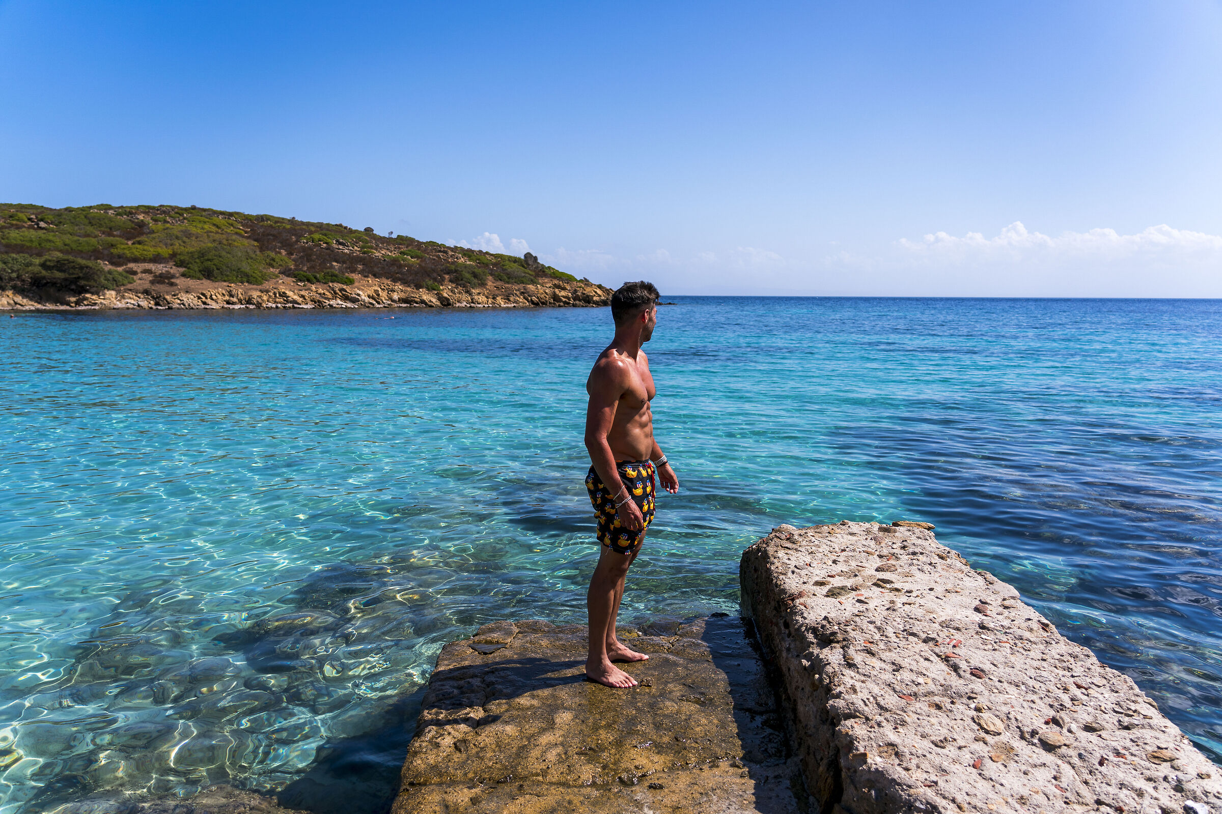 Looking at the infinity