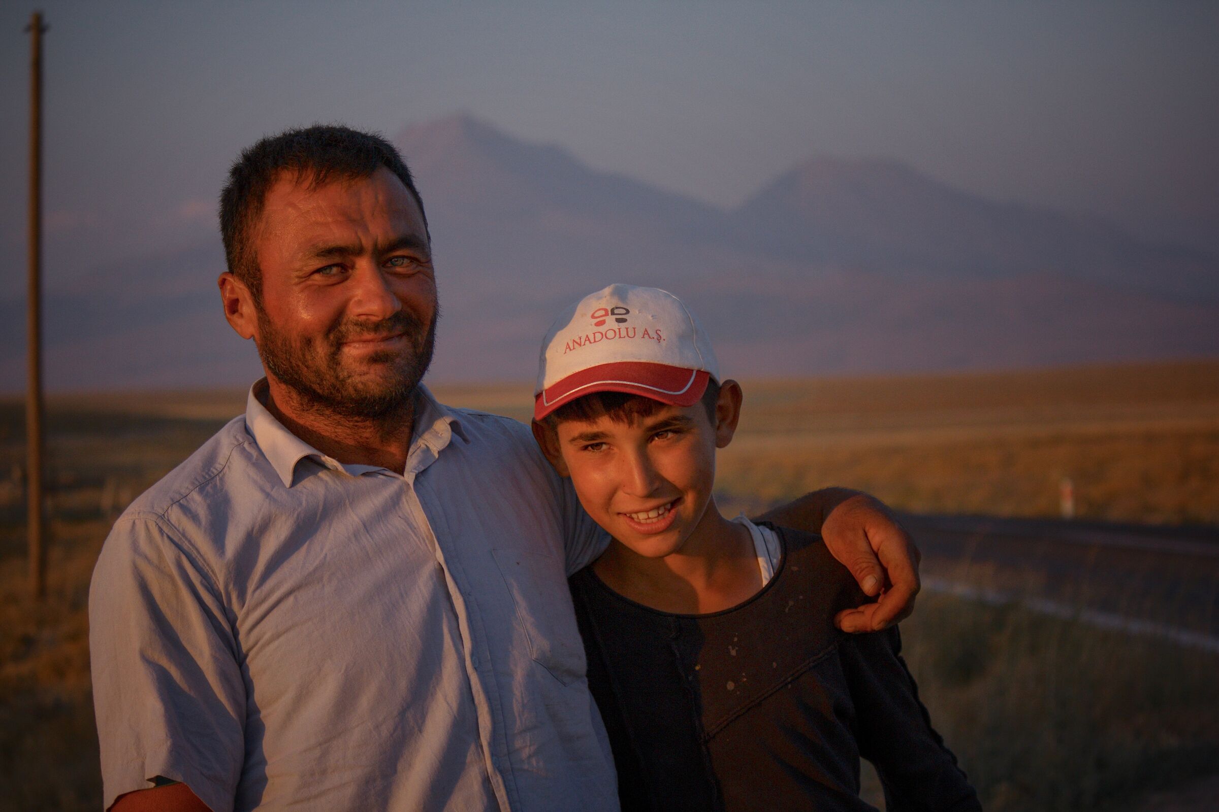 Mustafa and his friend