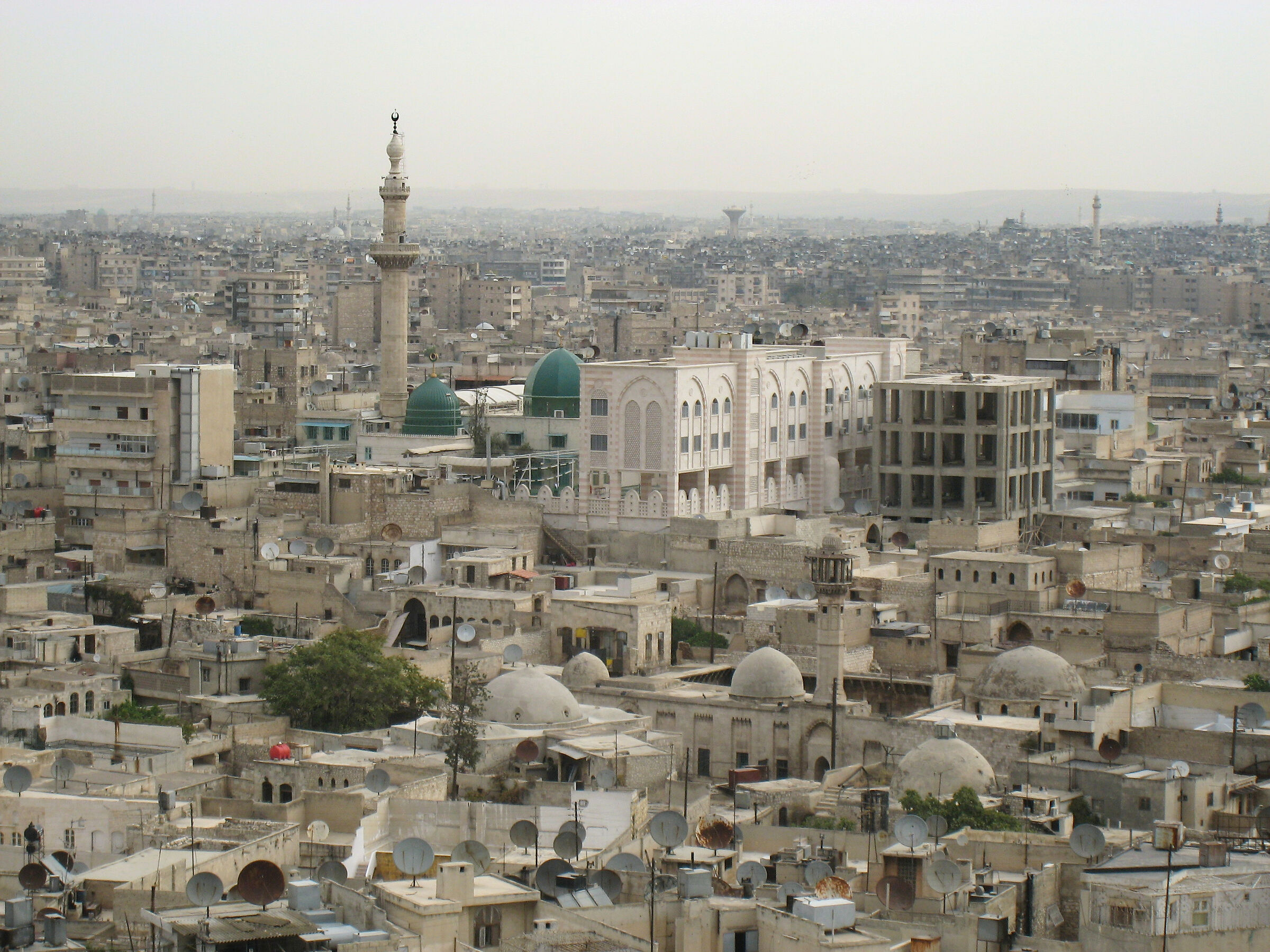 Vista di Aleppo dalla Fortezza