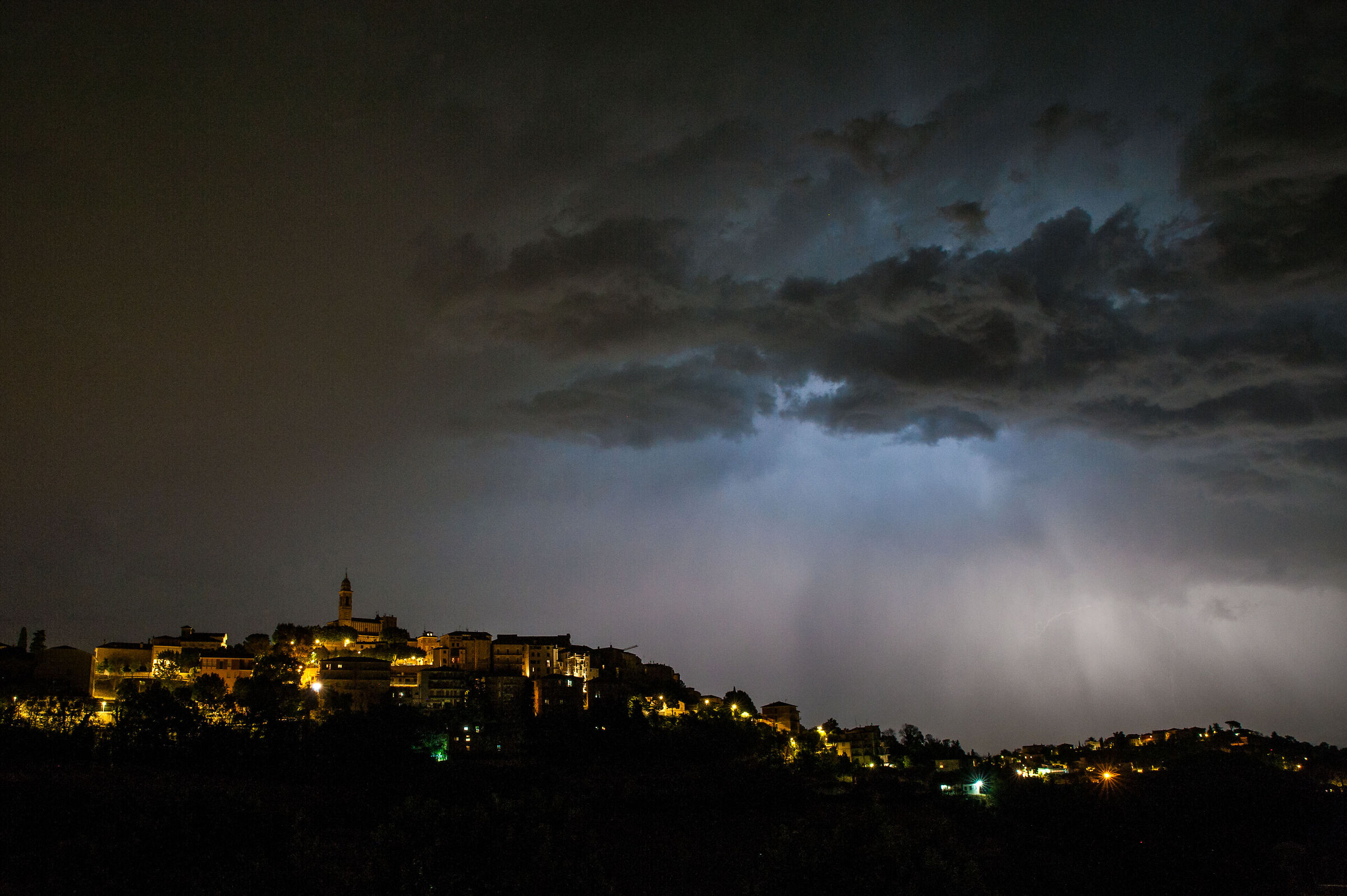 Temporale a Mogliano