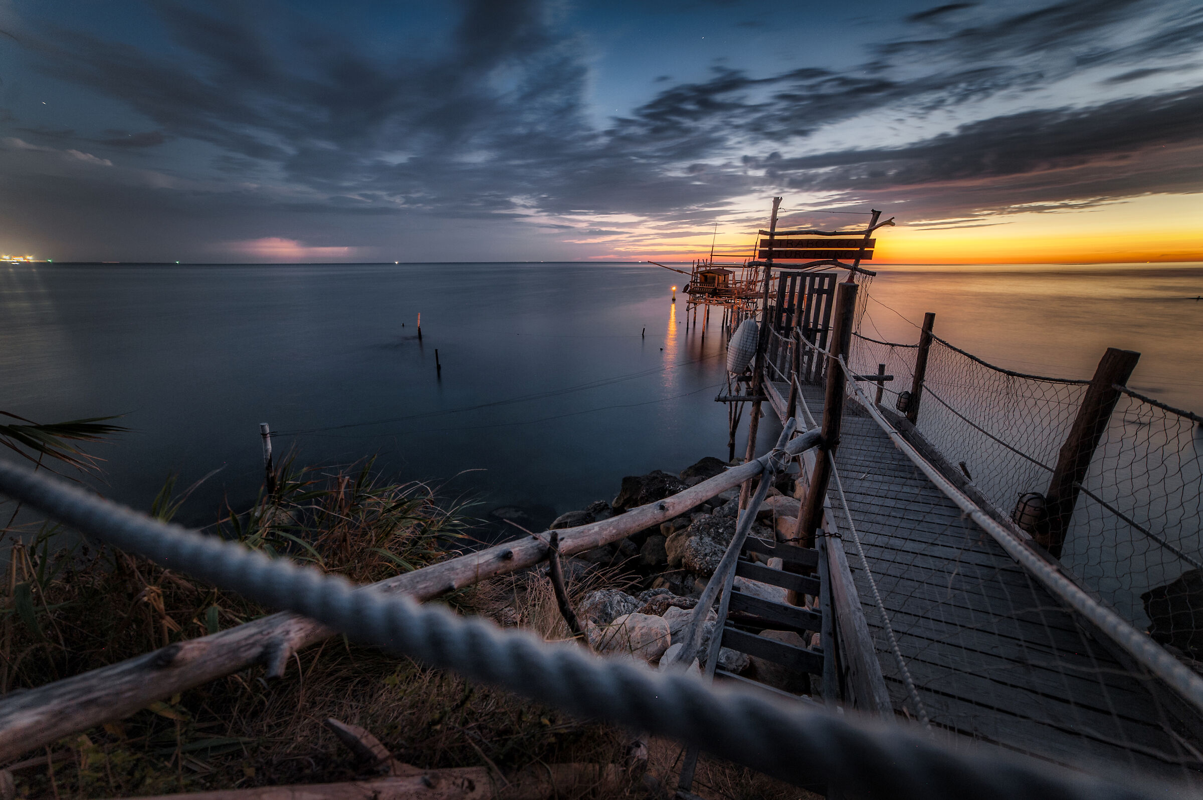 Un'alba che toglie il fiato