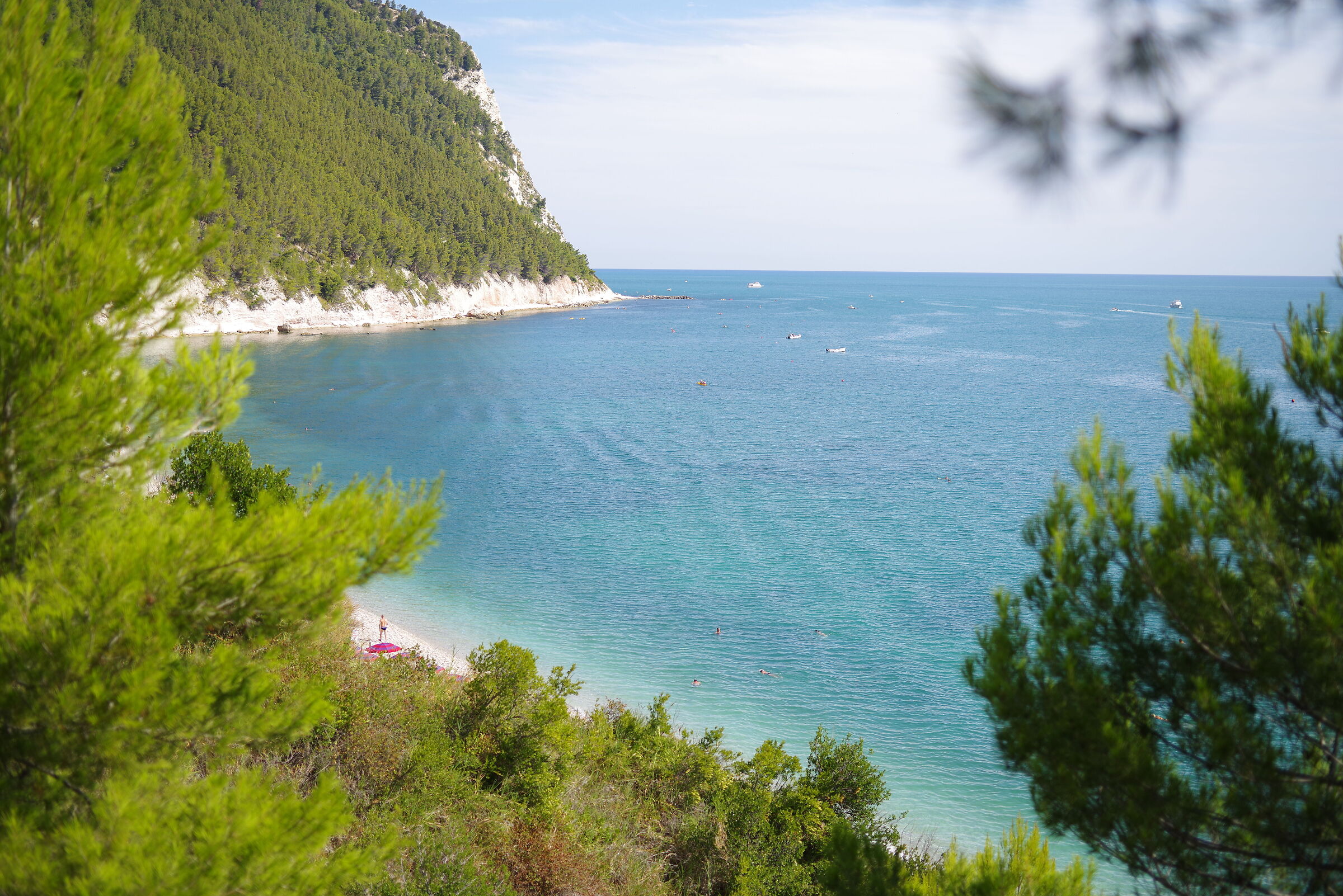 Riviera del Conero (an), spiaggia di San Michele