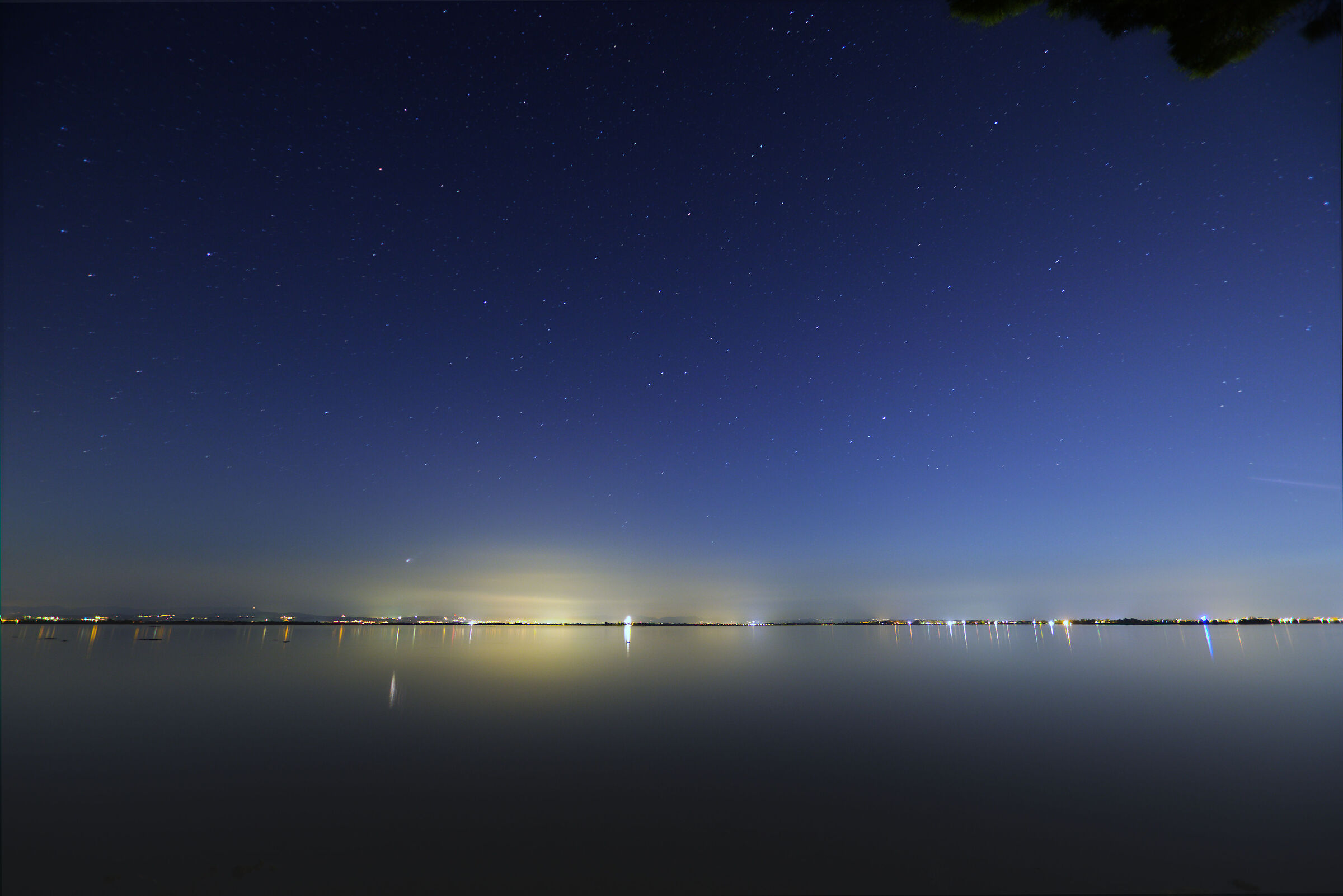 Laguna di Grado di sera