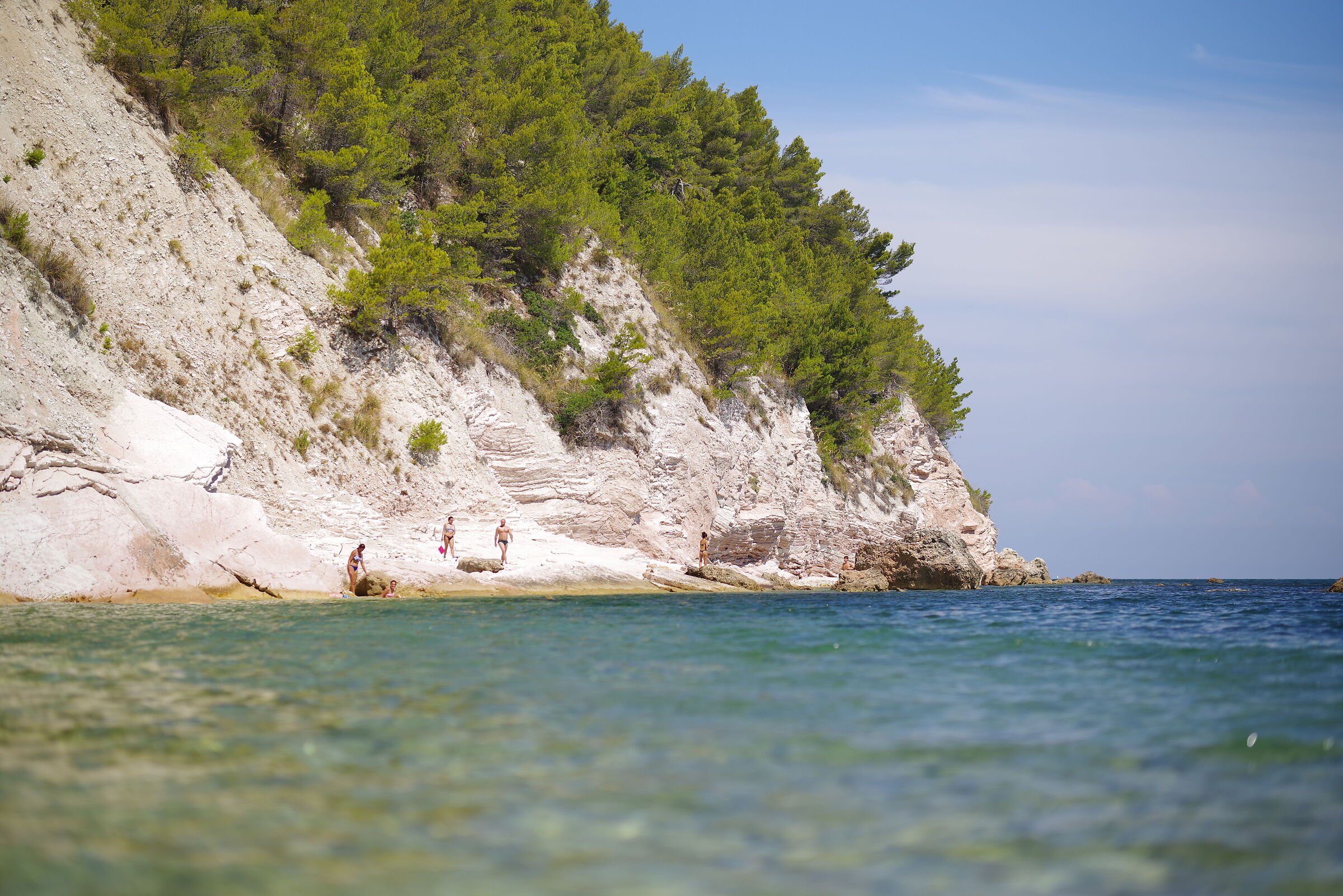 Riviera del Conero (an), spiaggia Sassi Neri