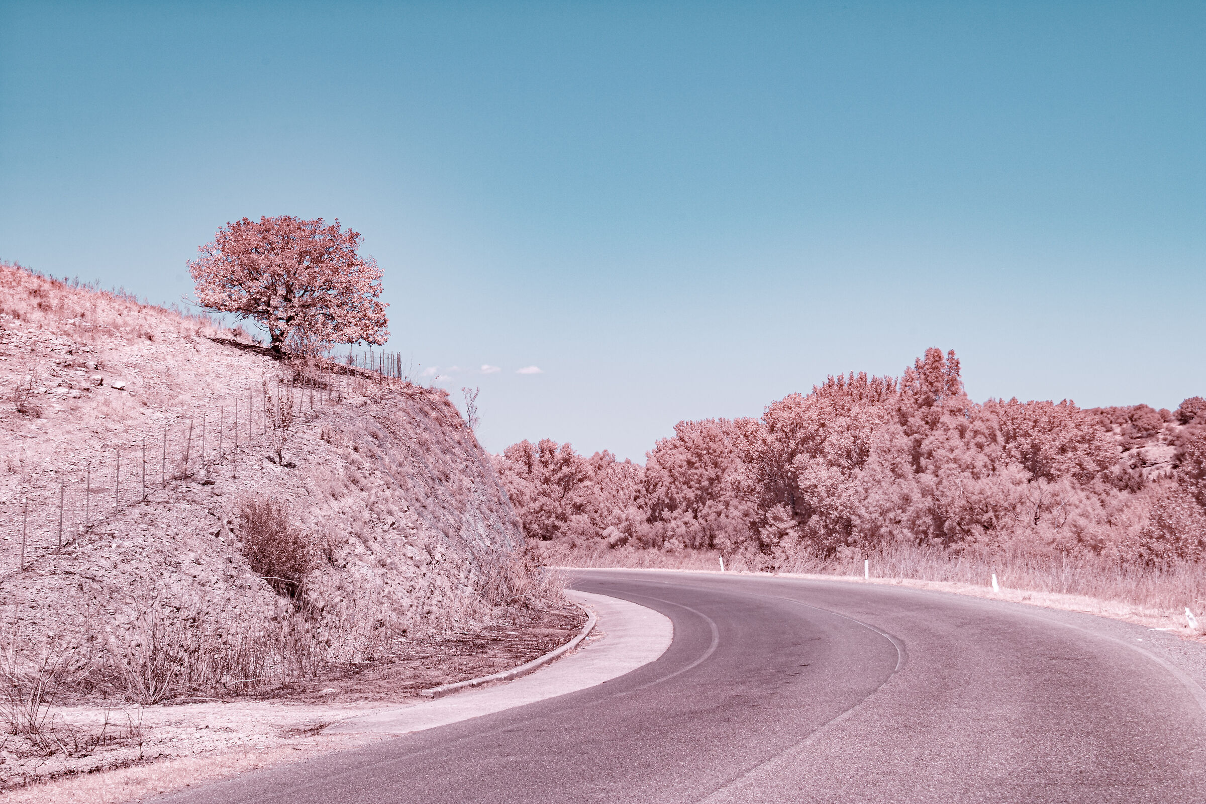 First infrared experiments