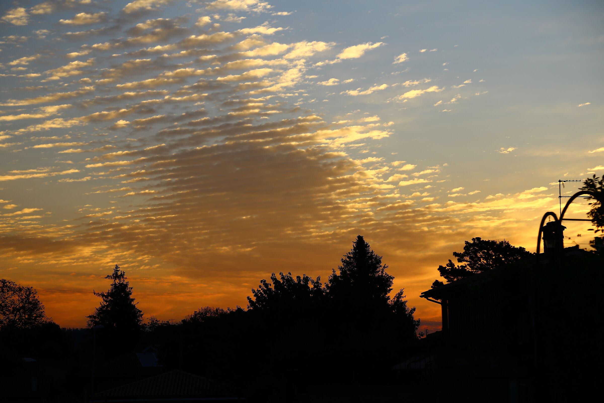 Il cielo del mattino.....