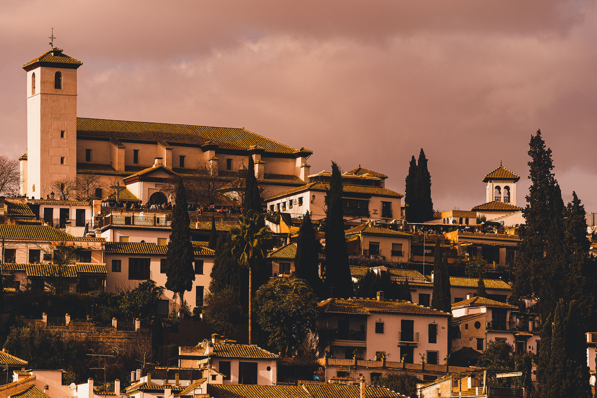 San Nicolas al tramonto