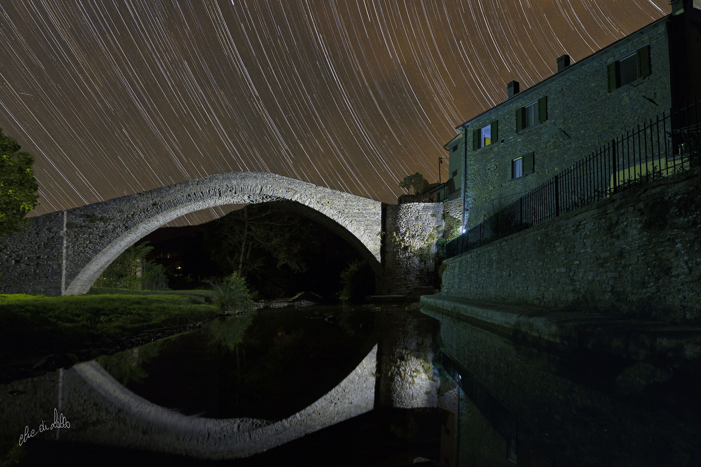 ponte della Maestà star trail   Portico di Romagna
