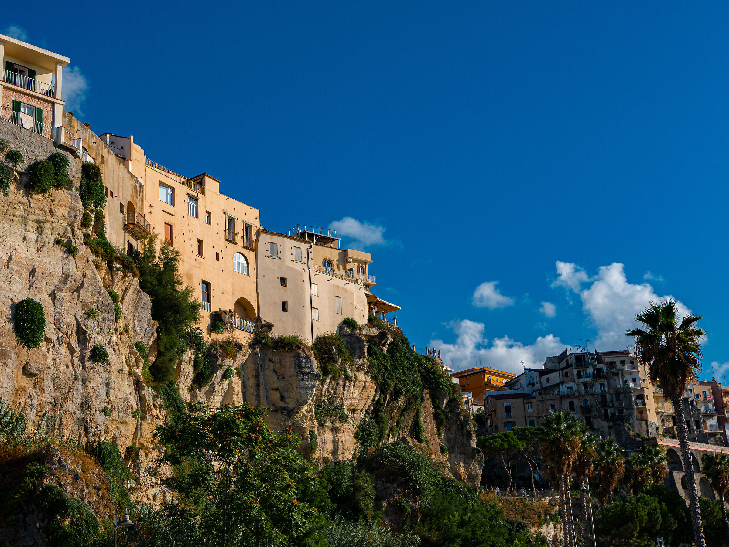 Perched houses of Tropea