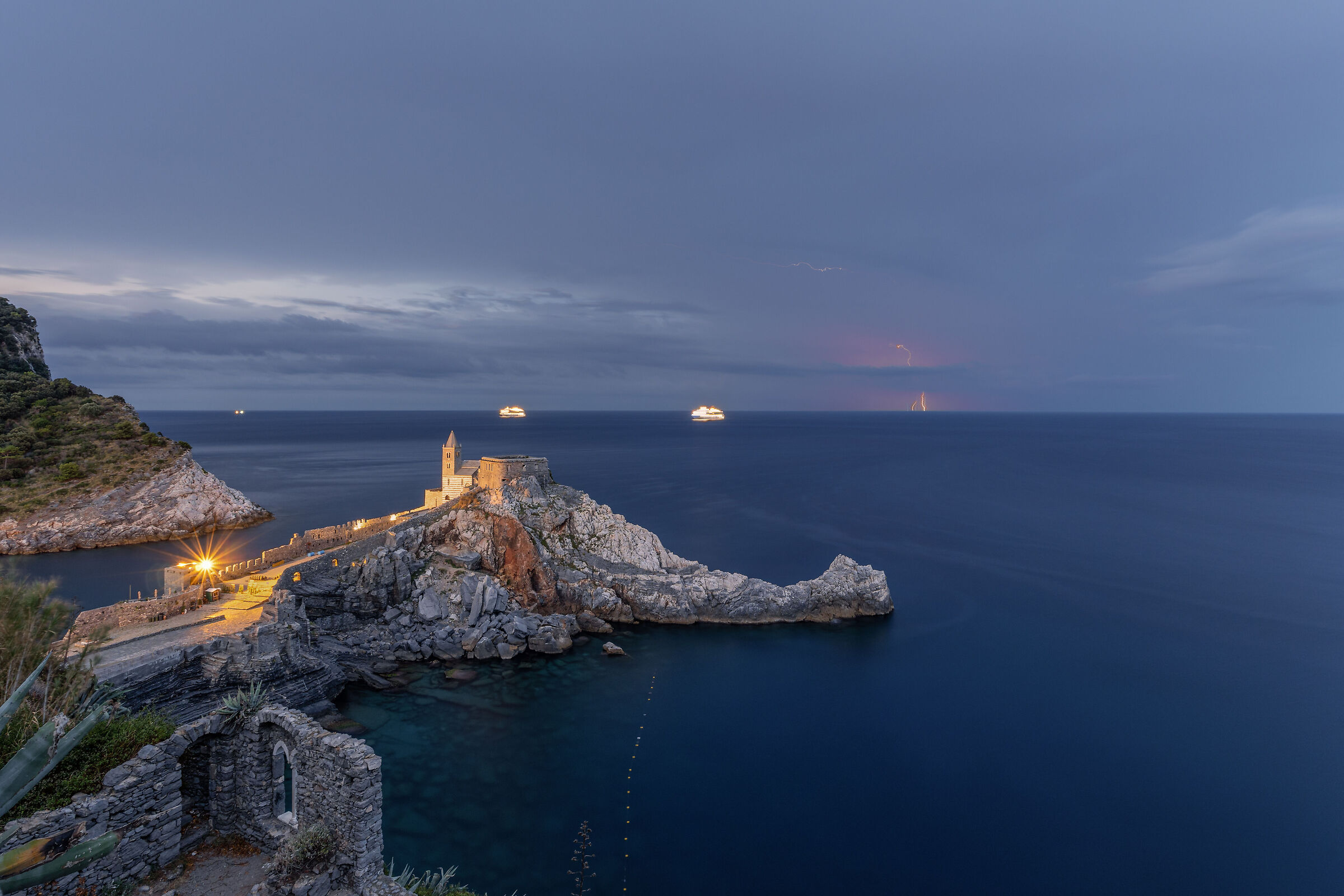 Lightning in Portovenere