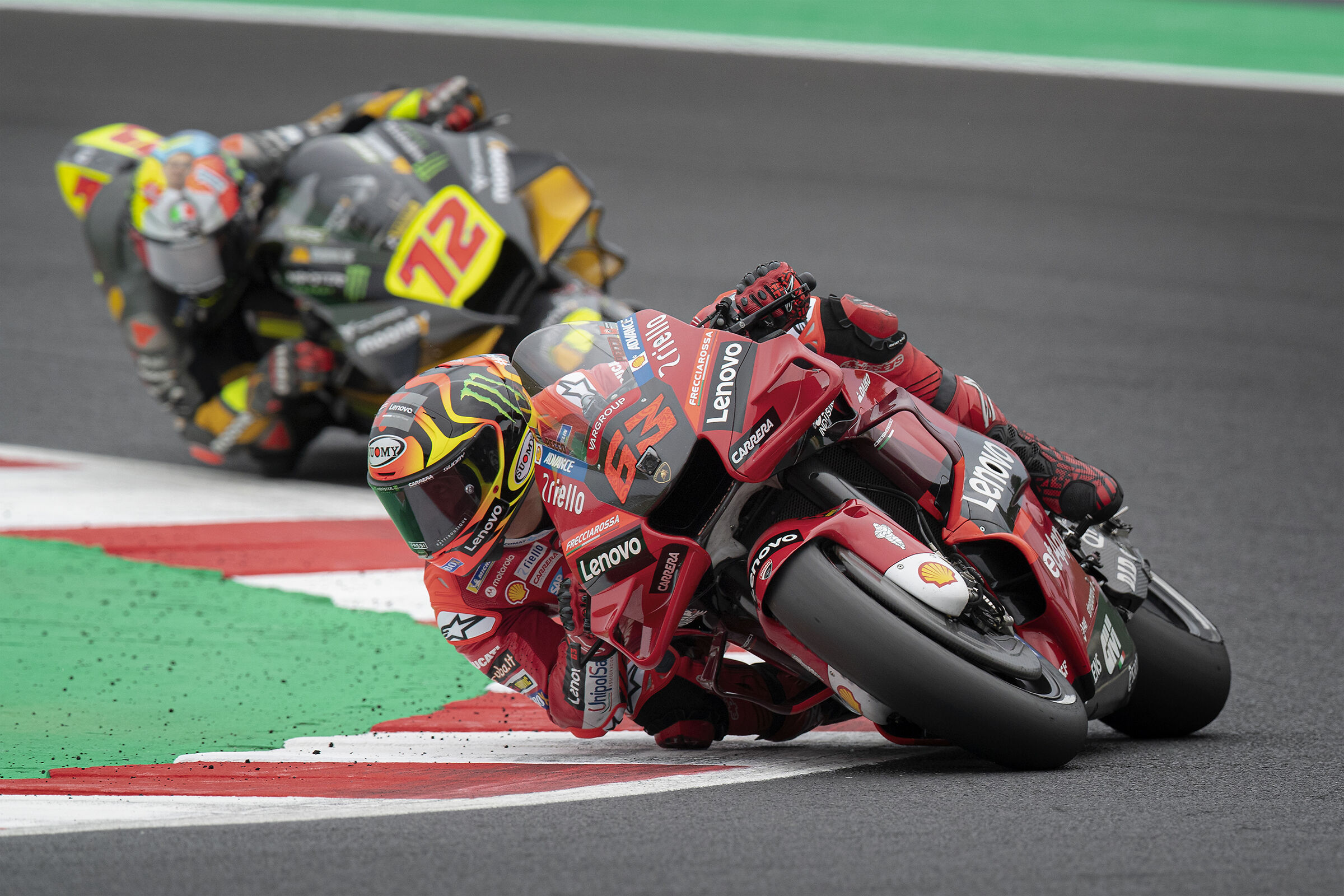 Bagnaia piega al Carro a Misano