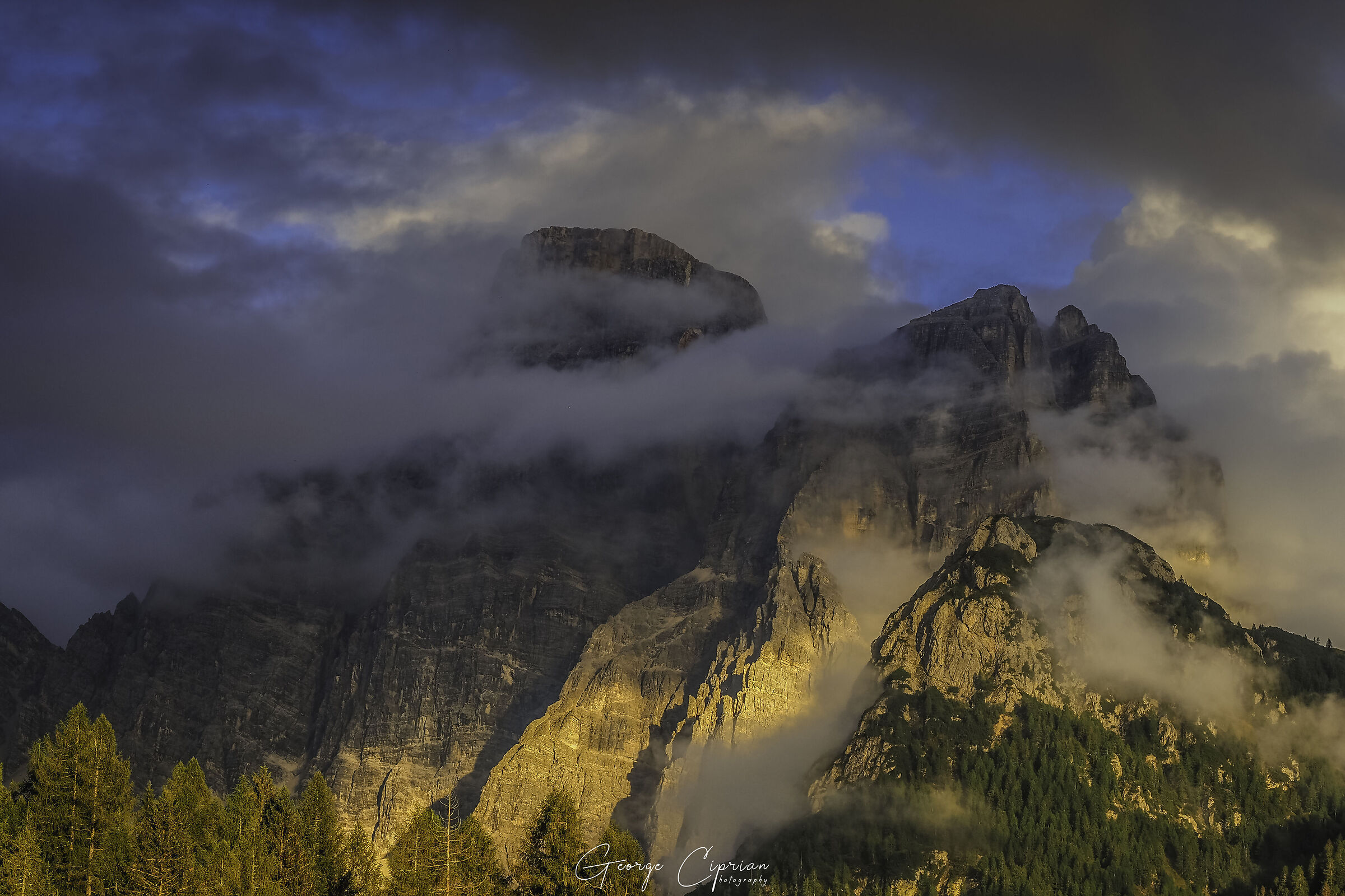 Tramonto sul Monte Pelmo