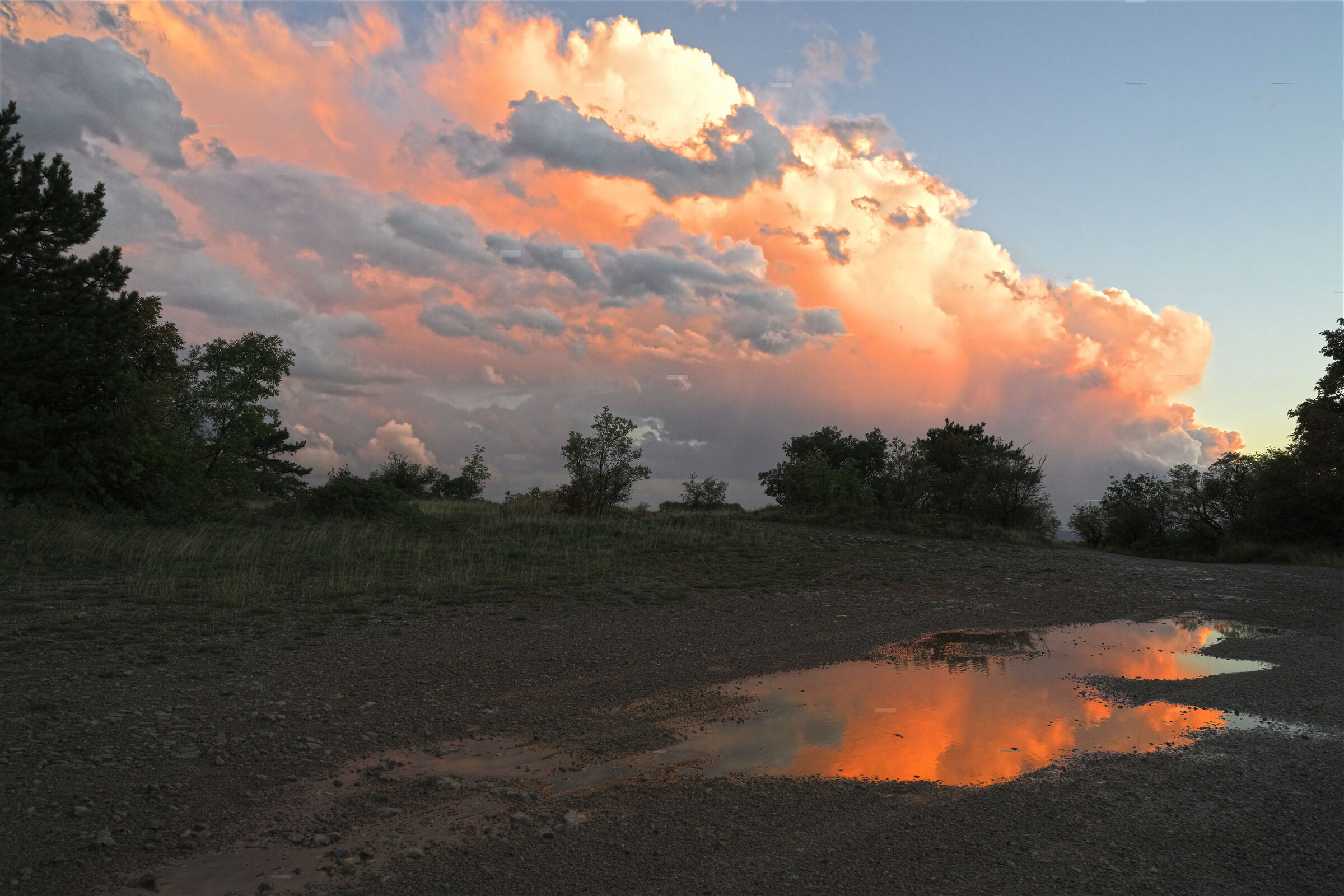 Carso dopo il temporale