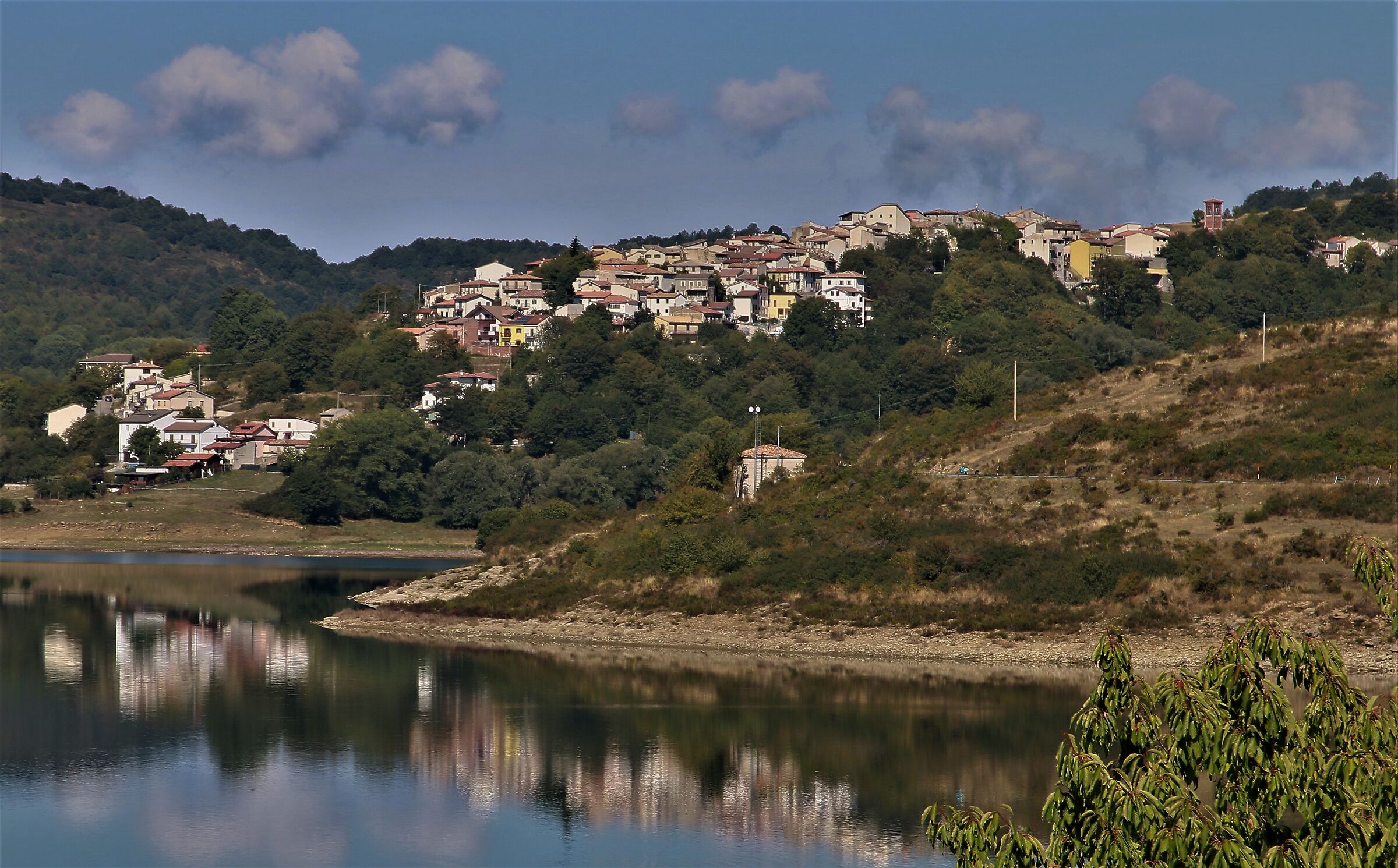 Mascioni (aq) sul lago di Campotosto
