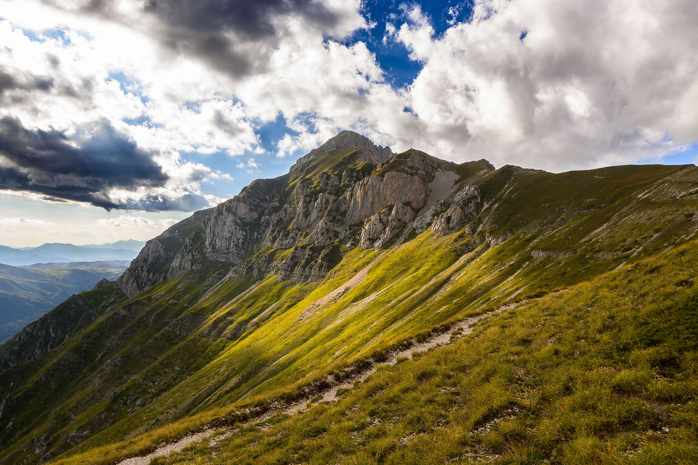 Pizzo Cefalone prima del tramonto