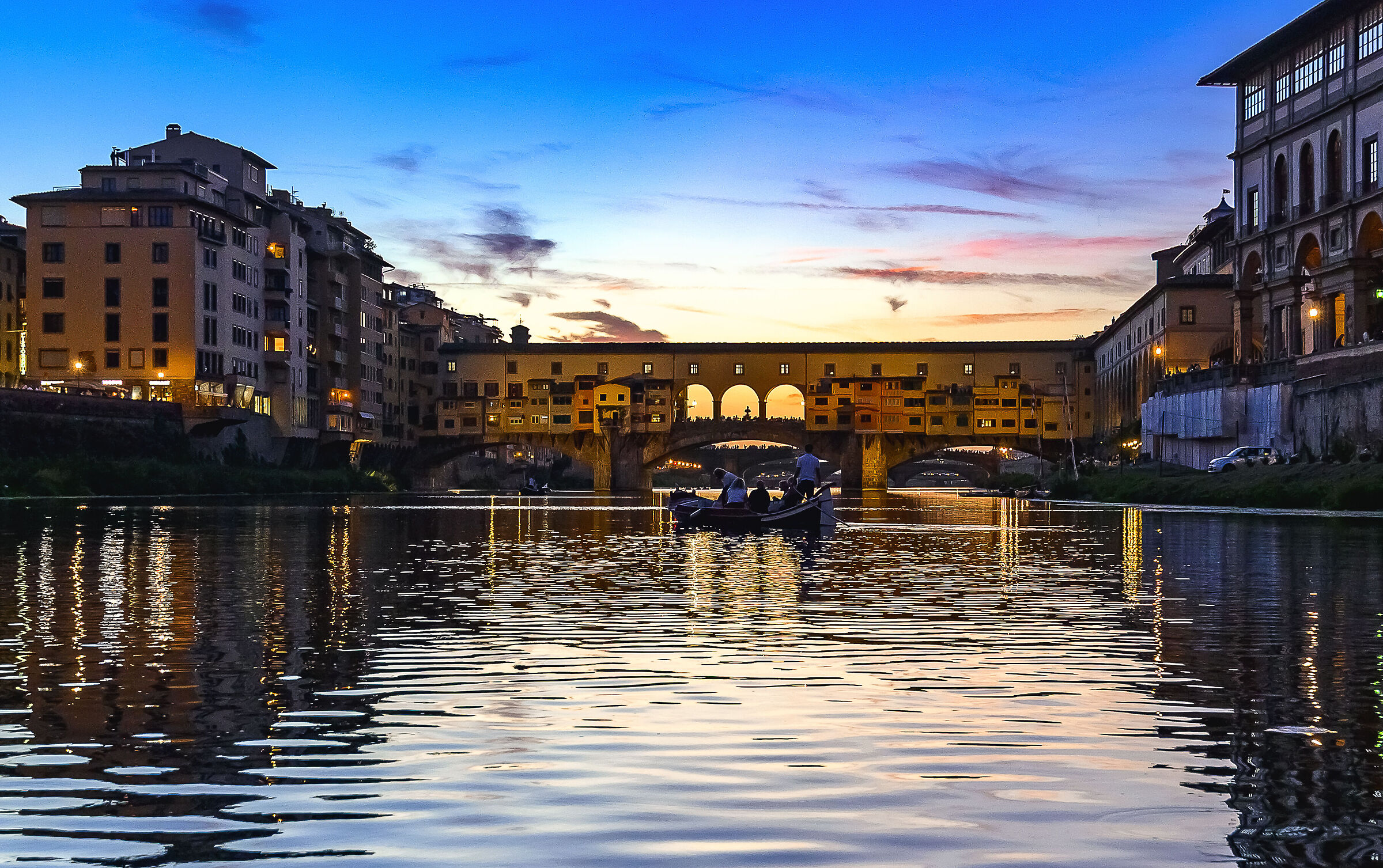 Ponte Vecchio dall'Arno