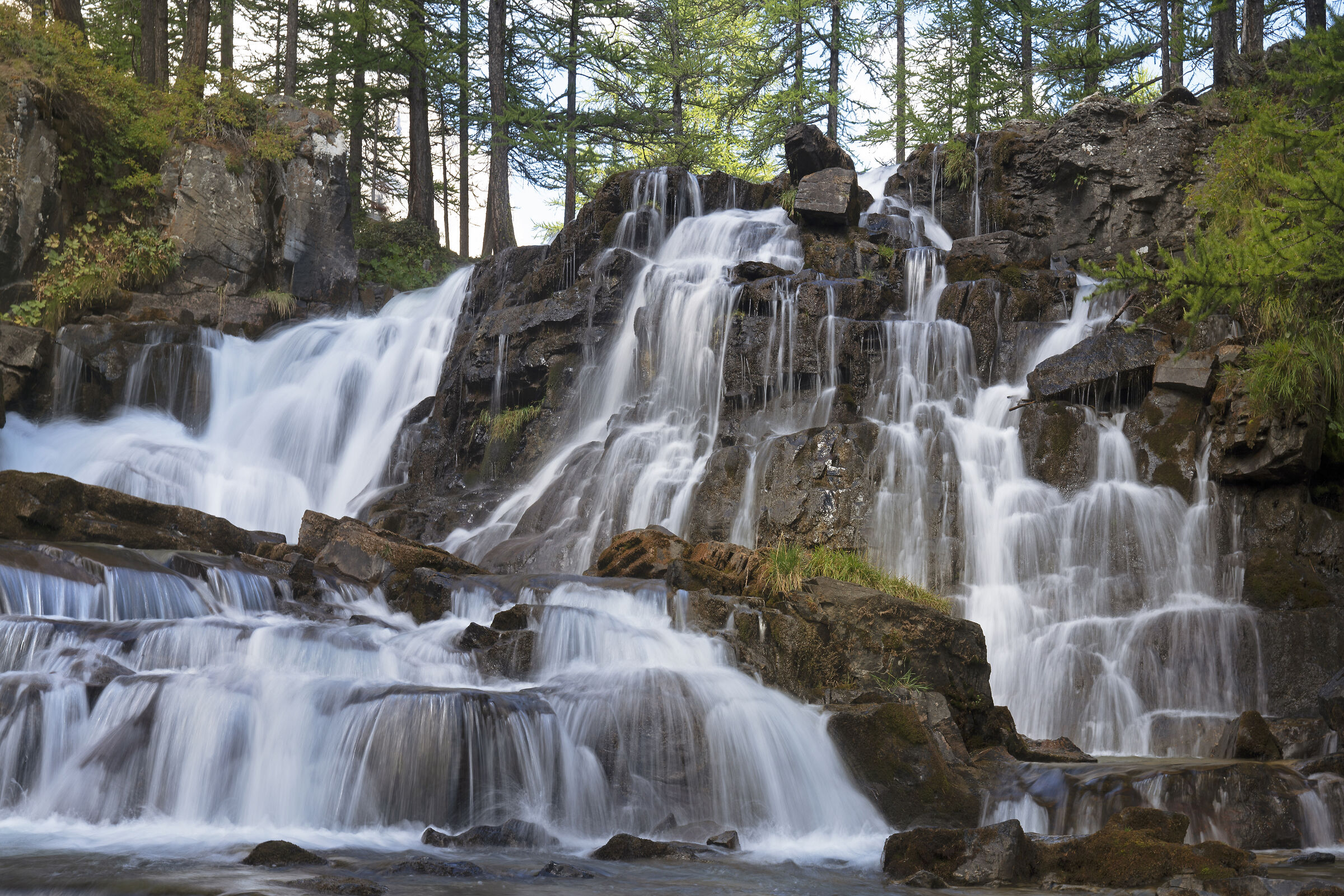 The waterfall - Val Clarée