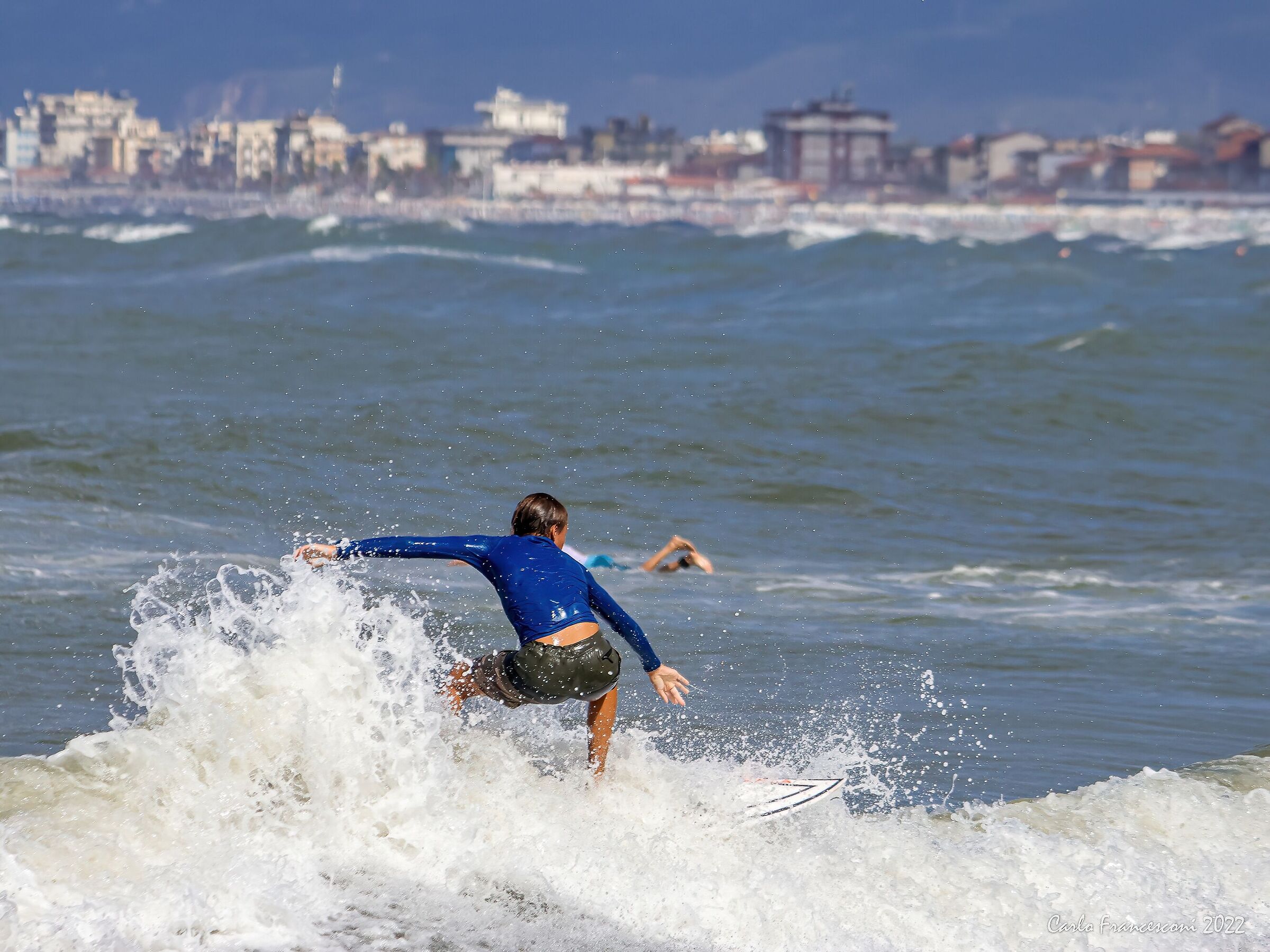 young surfers