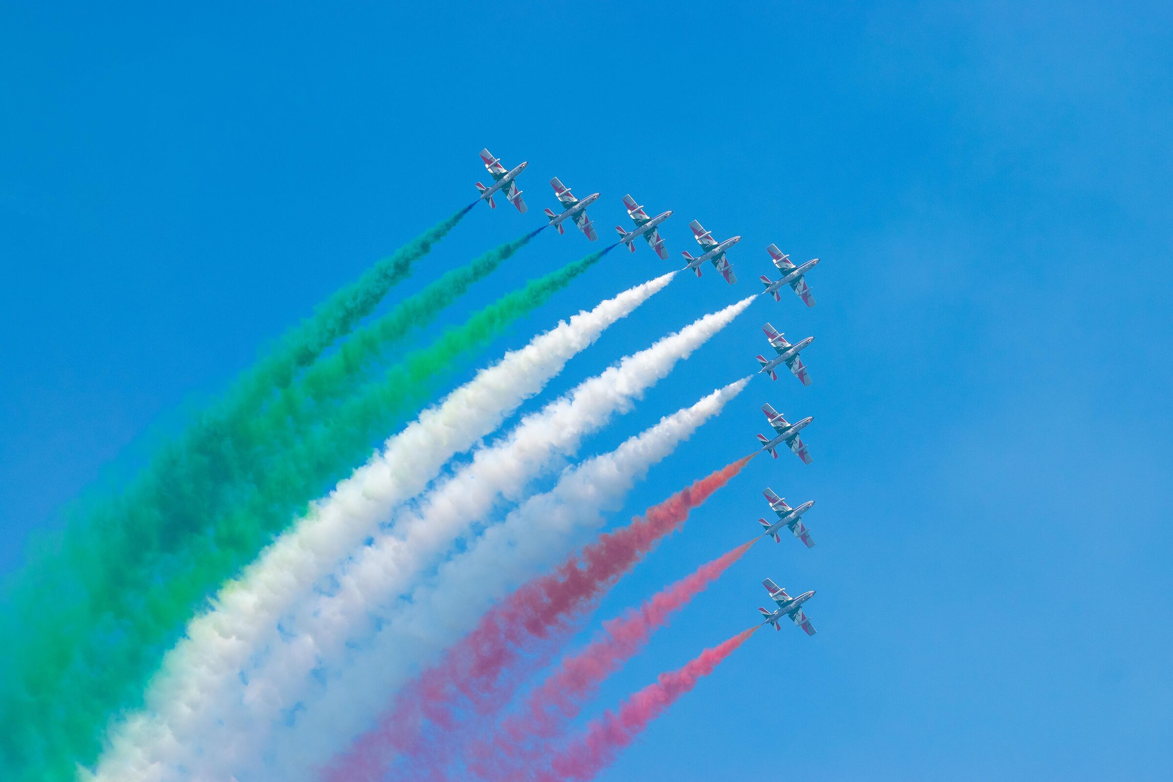 Frecce tricolore a Desenzano