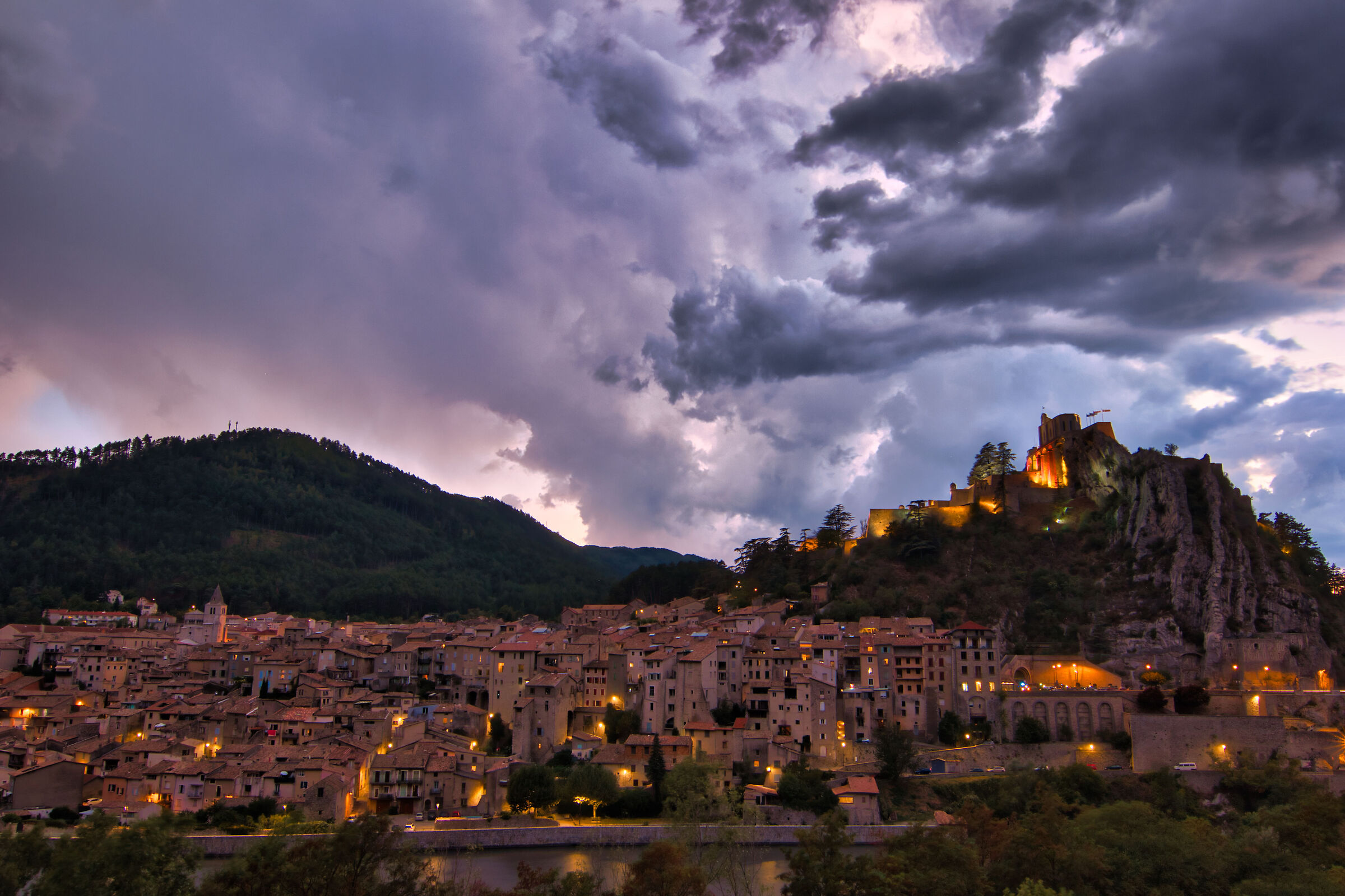 The Entrance to the Underworld - Sisteron - France