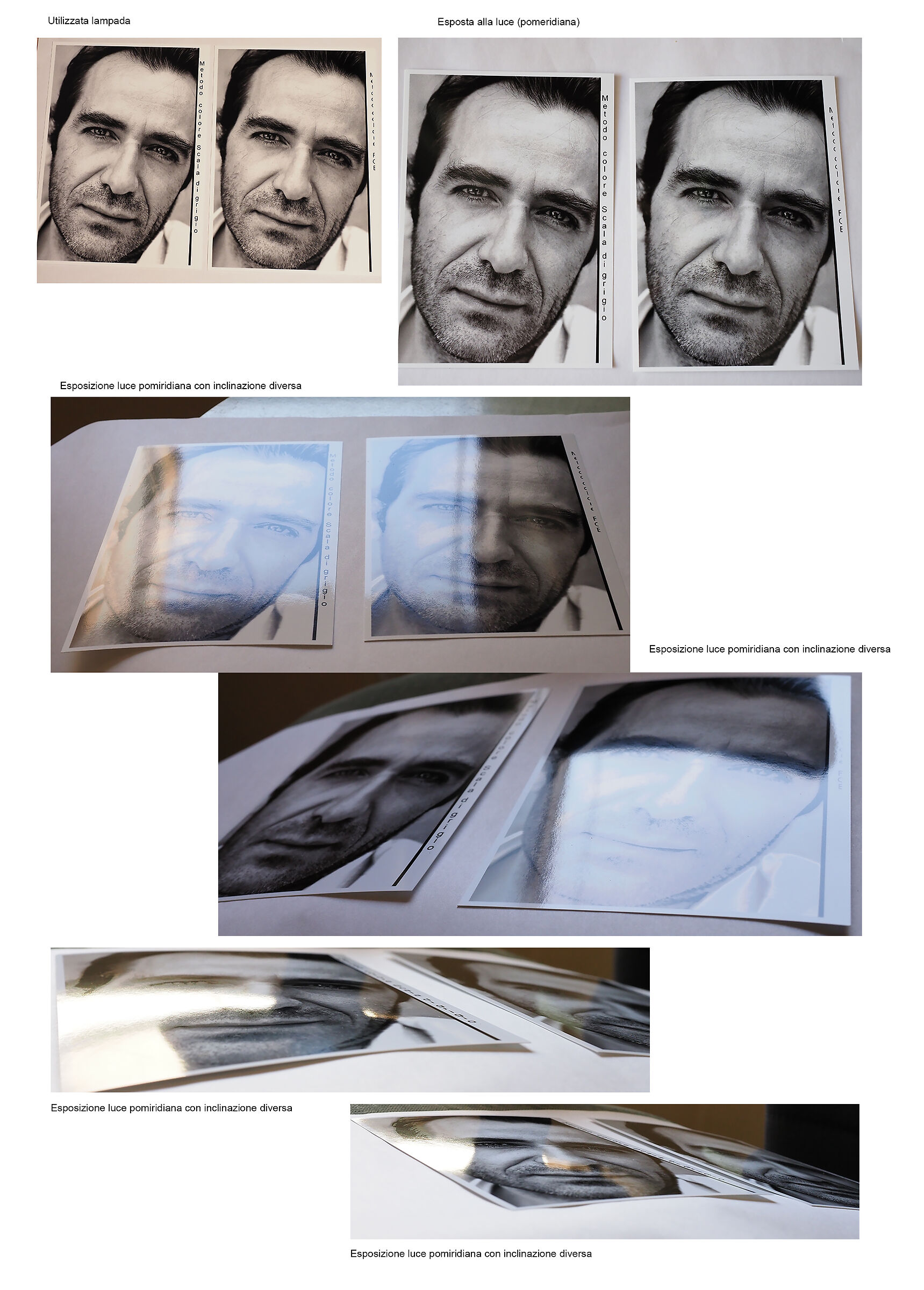 Prova stampa B&N  P700 Epson