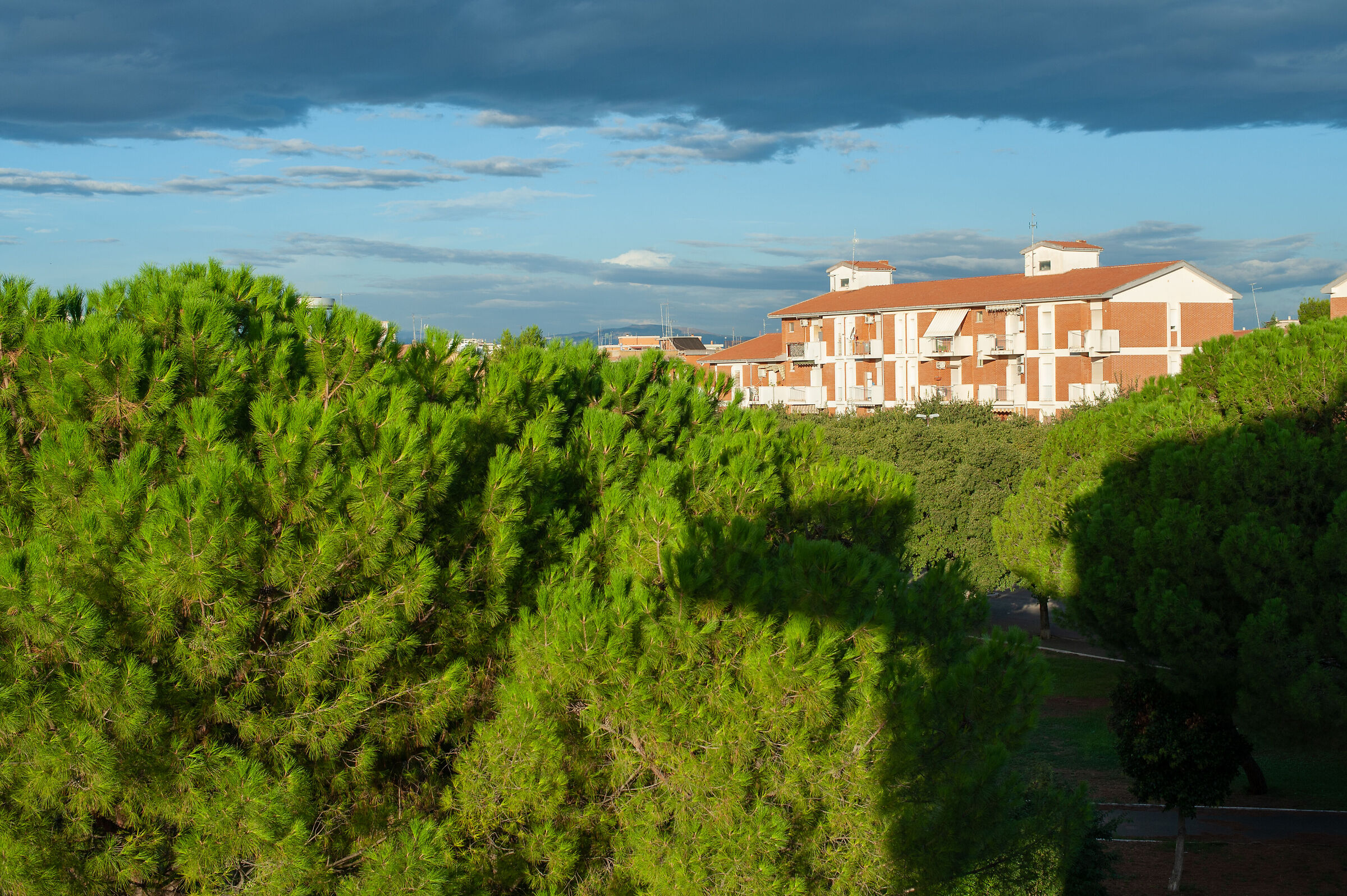 Panorama dal balcone di casa 02