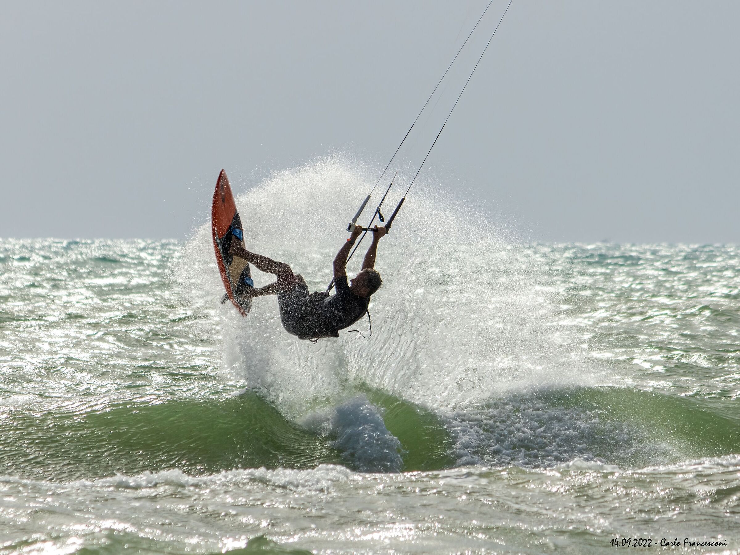 Kitesurfing