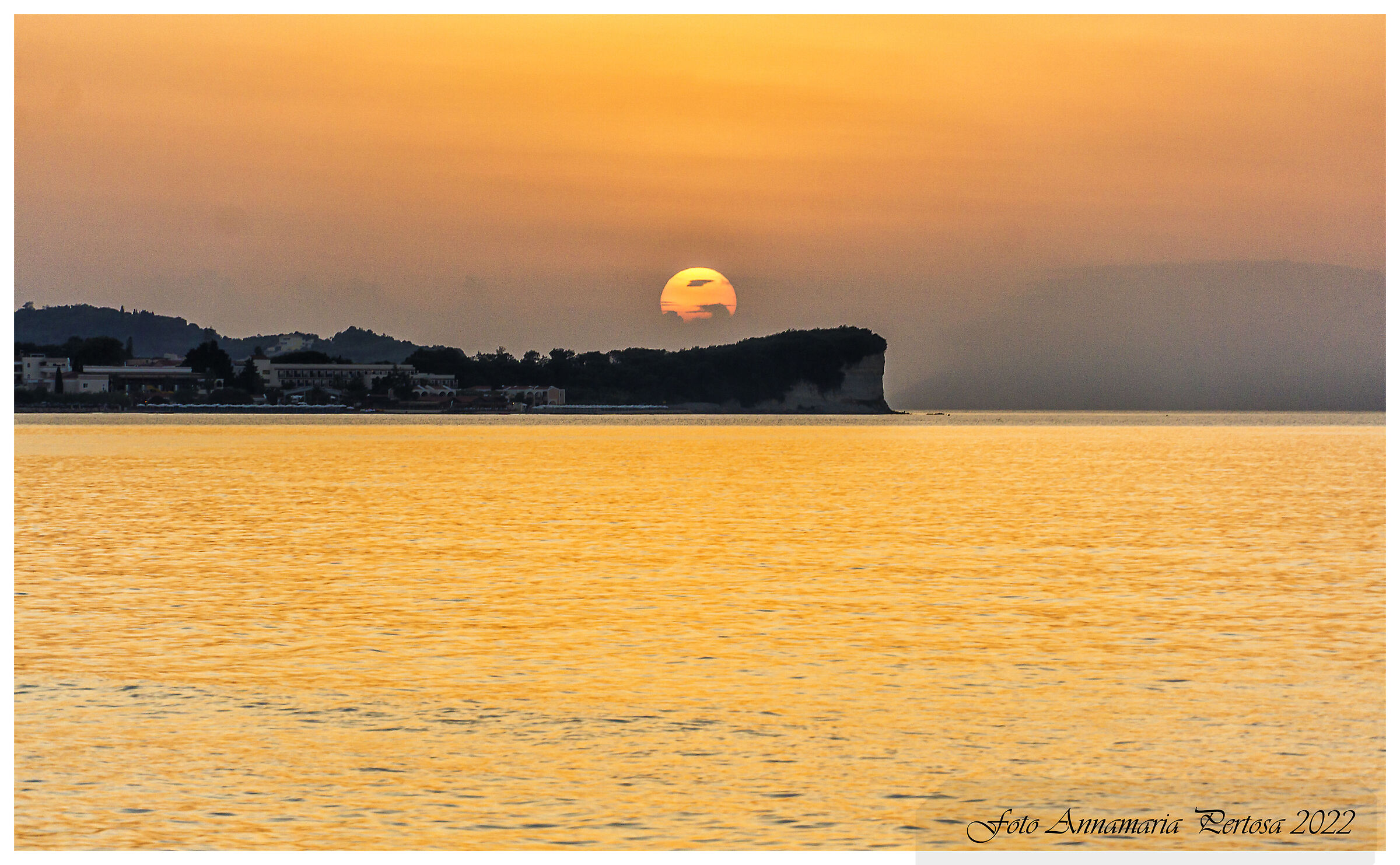 Un tramonto ad Acharavi