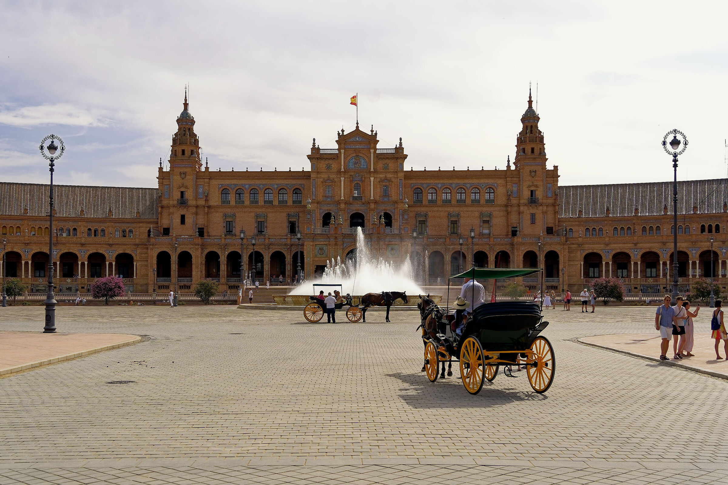 Sevilla-Carrozzelle to Plaza de España