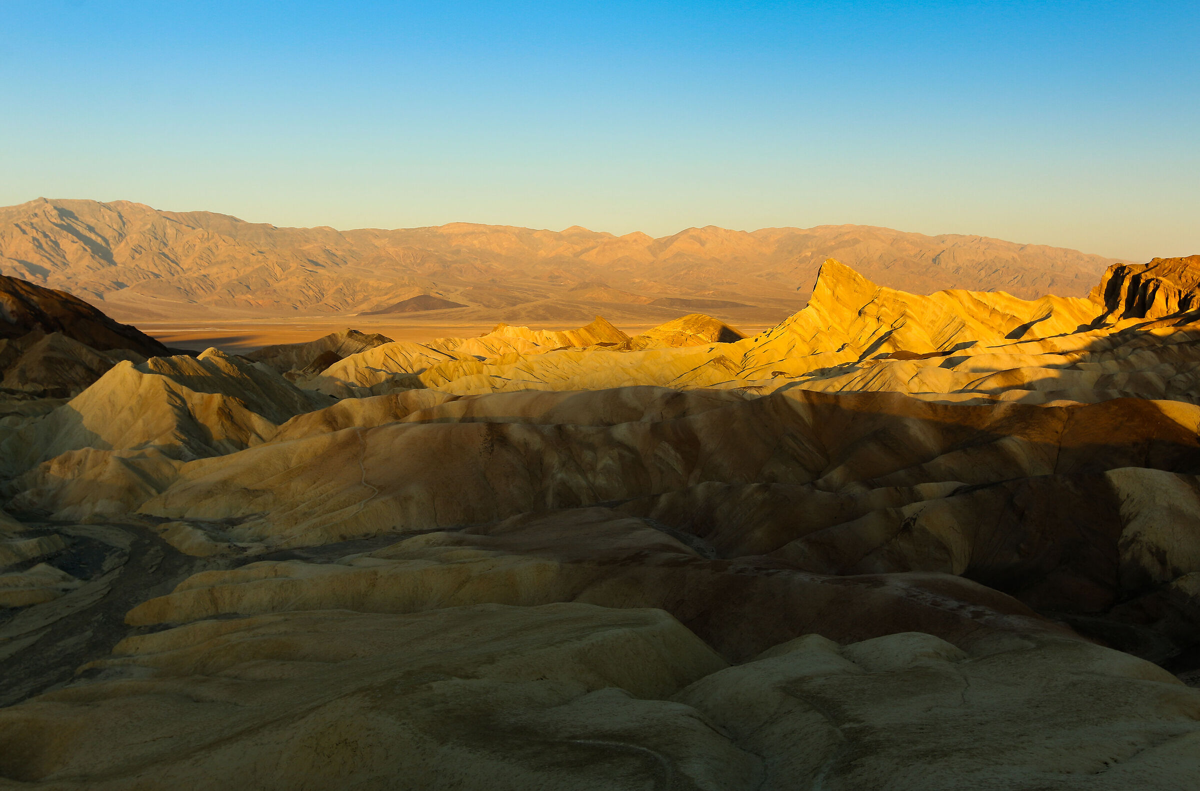 Sunrise at Zabriskie Point