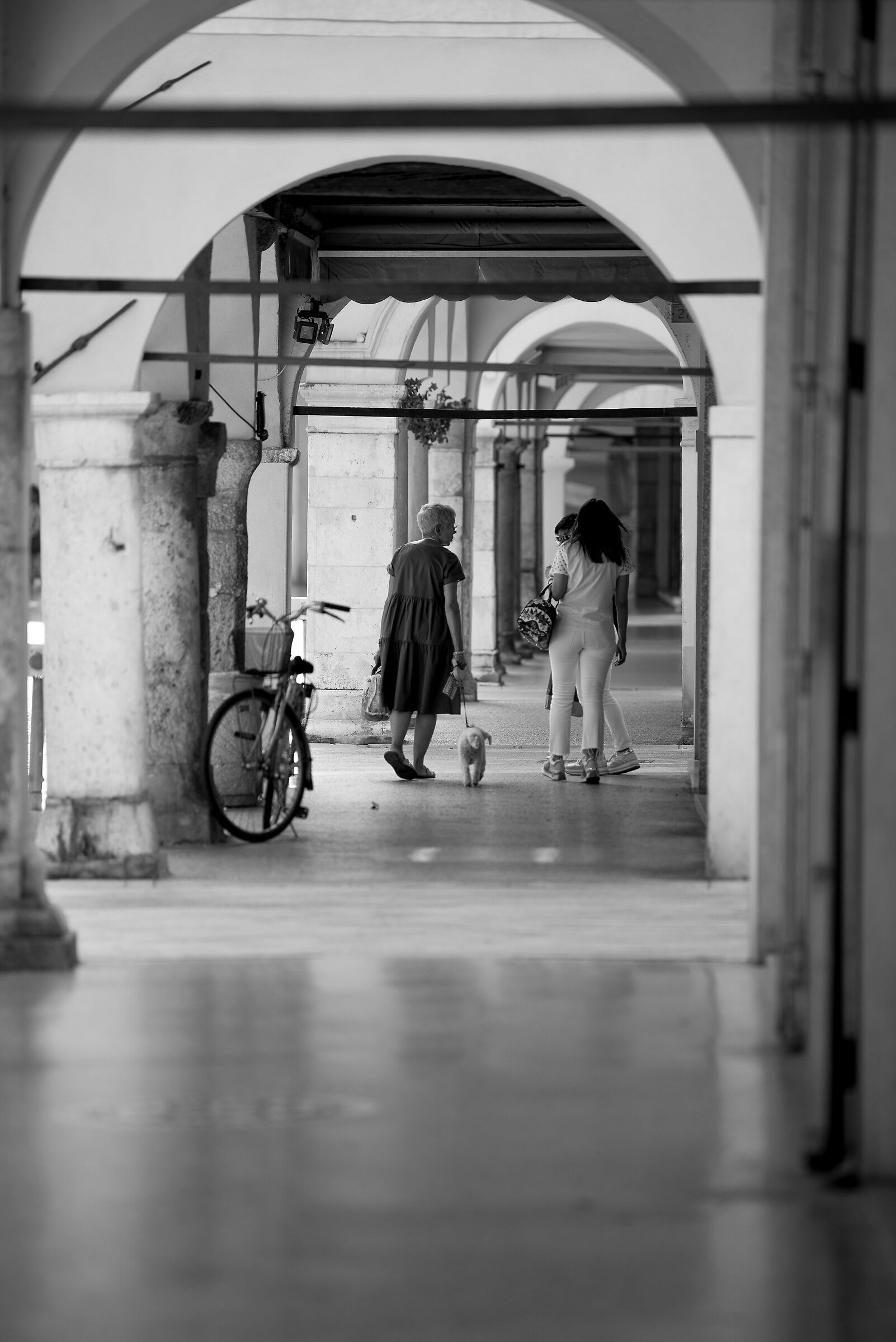 Under the arcades