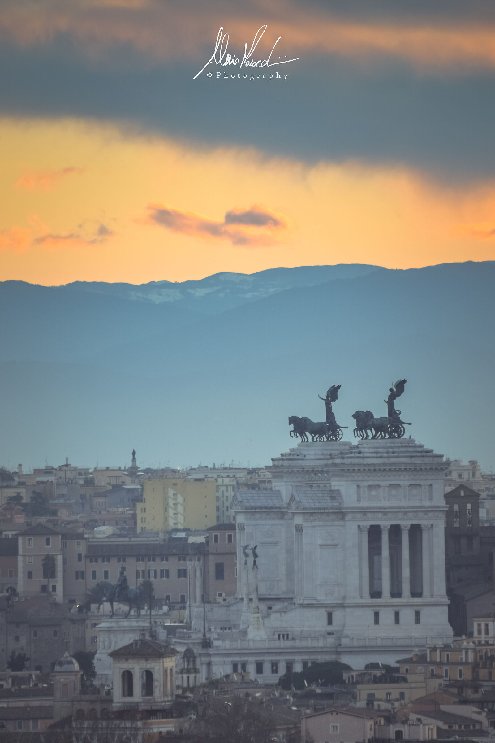 Sunrise in Rome