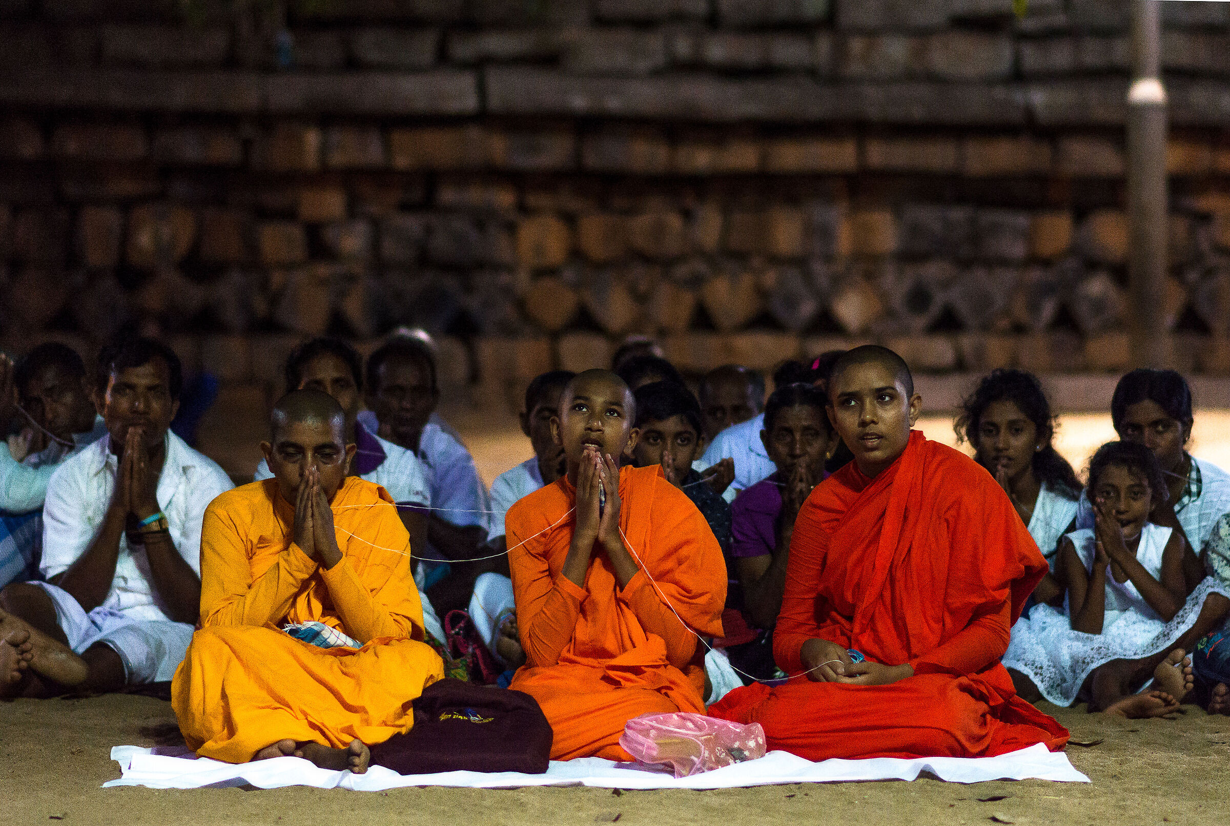 yellow, orange and red