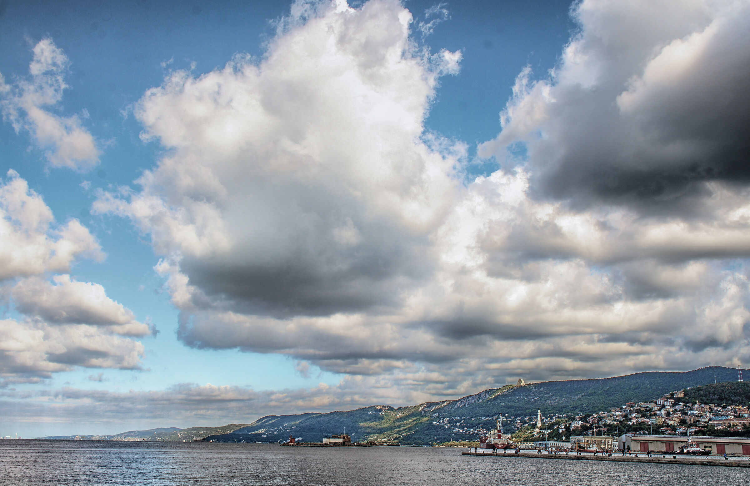 Trieste-dopo la grande pioggia