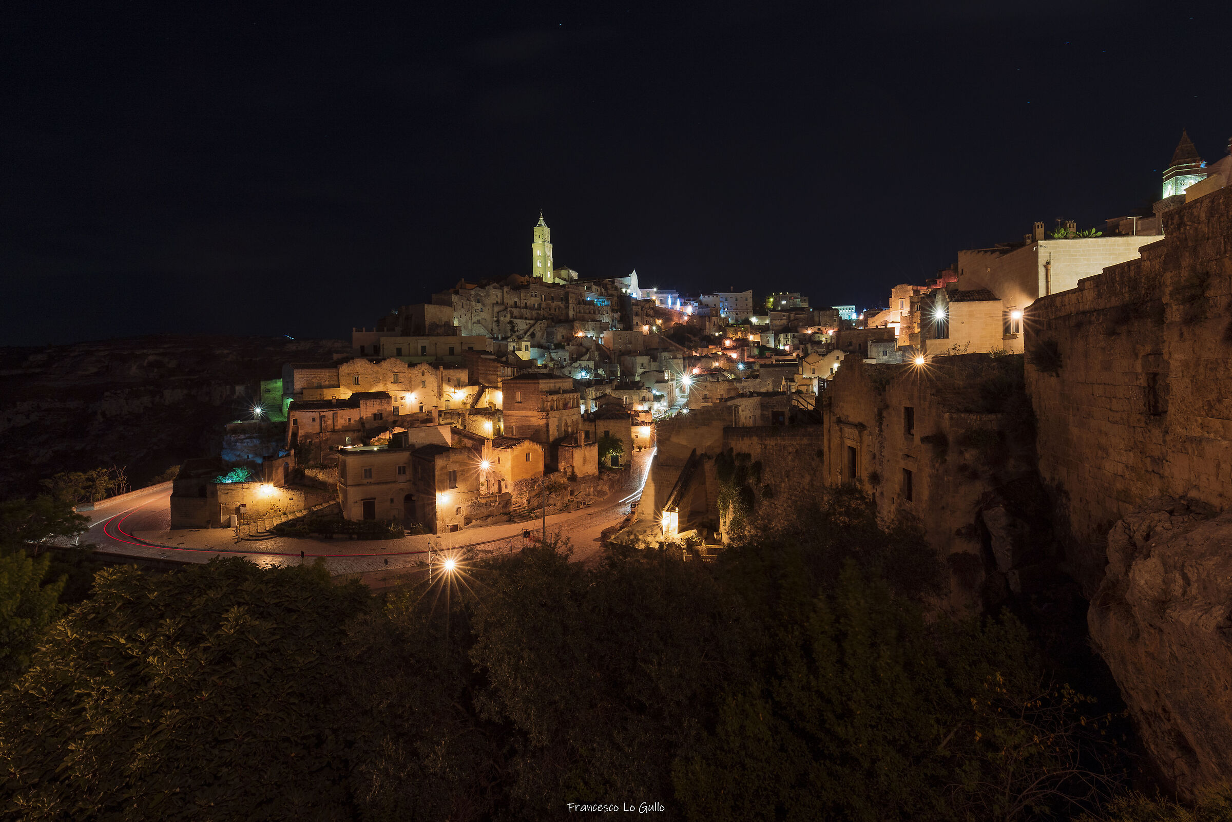 Matera by night