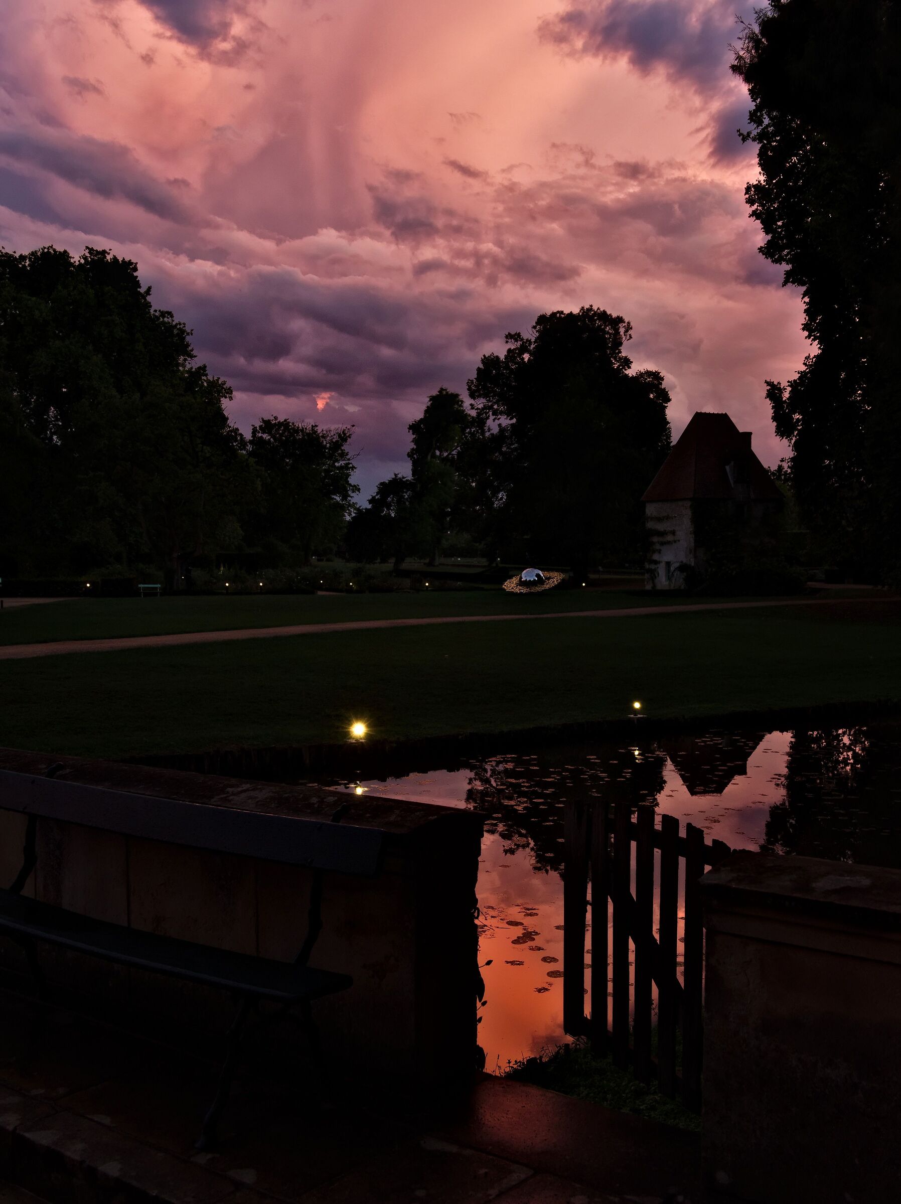 Tramonto nella Loira