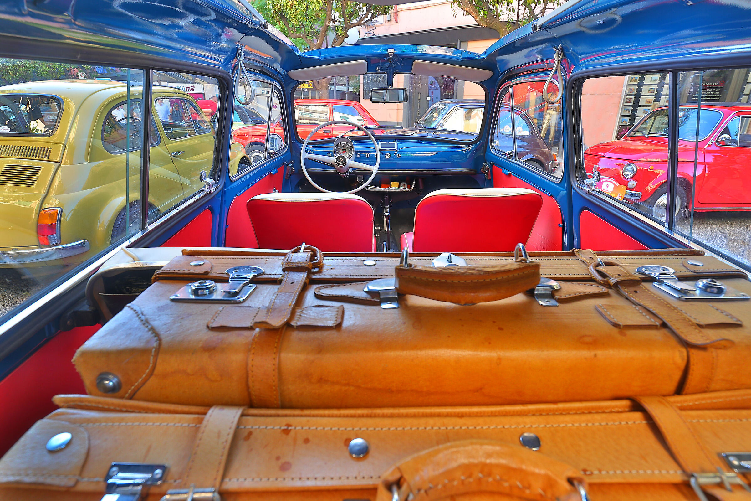 Fiat 500 Giardinetta Open roof