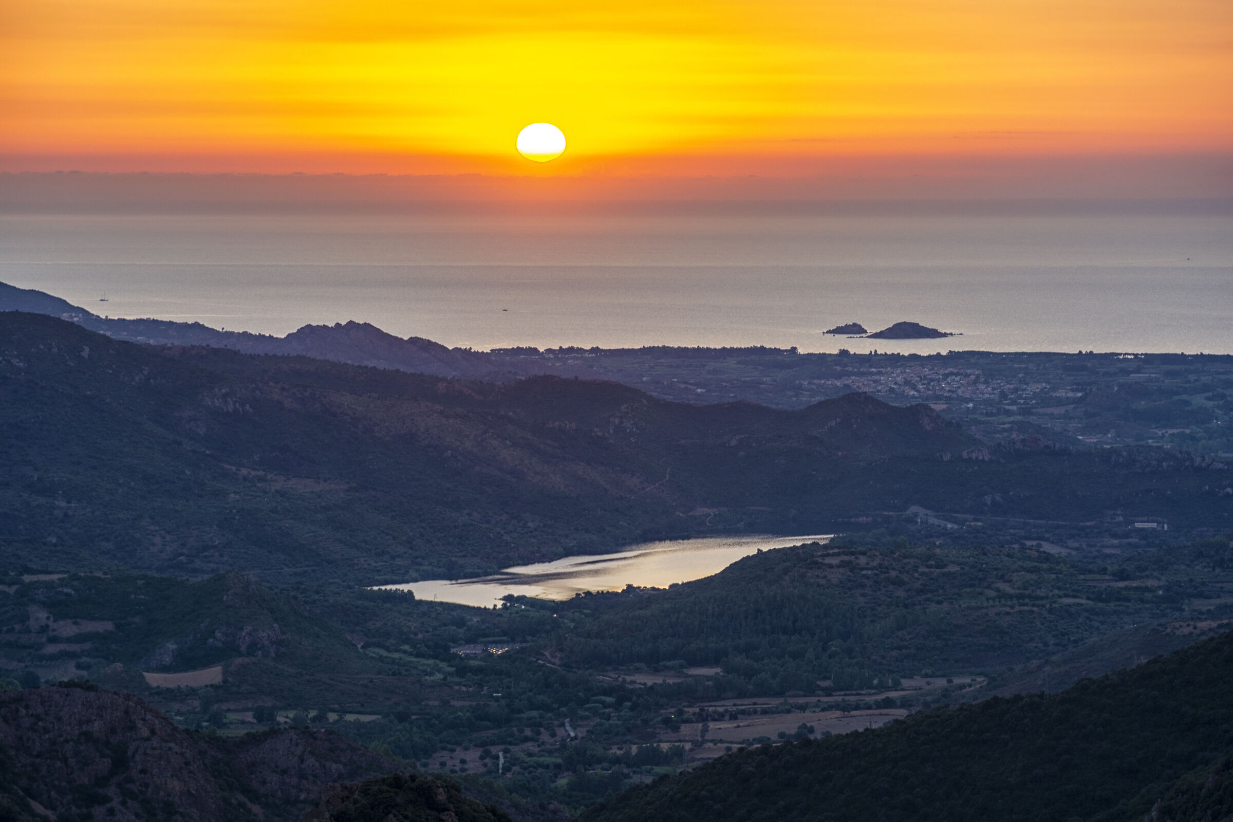 sunrise over Ogliastra