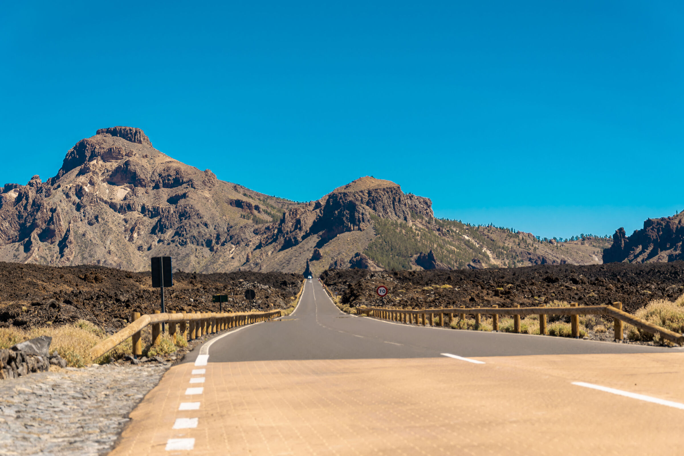 Road to teide