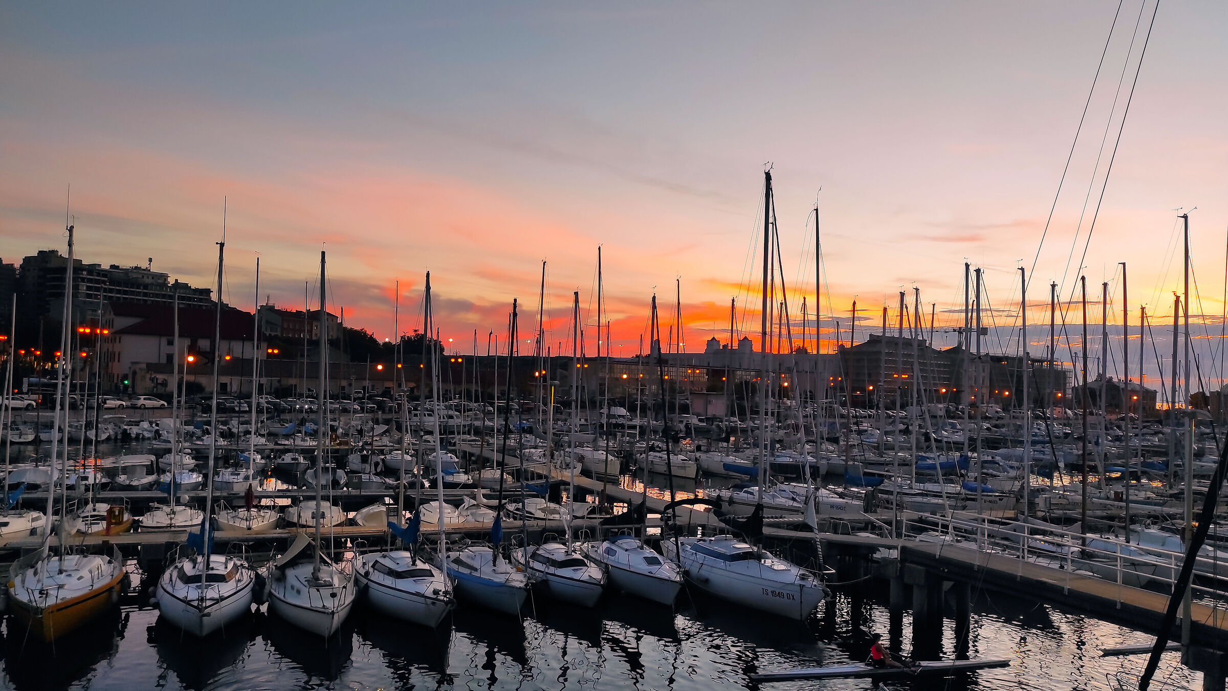 Sunset from the Sacchetta - Trieste