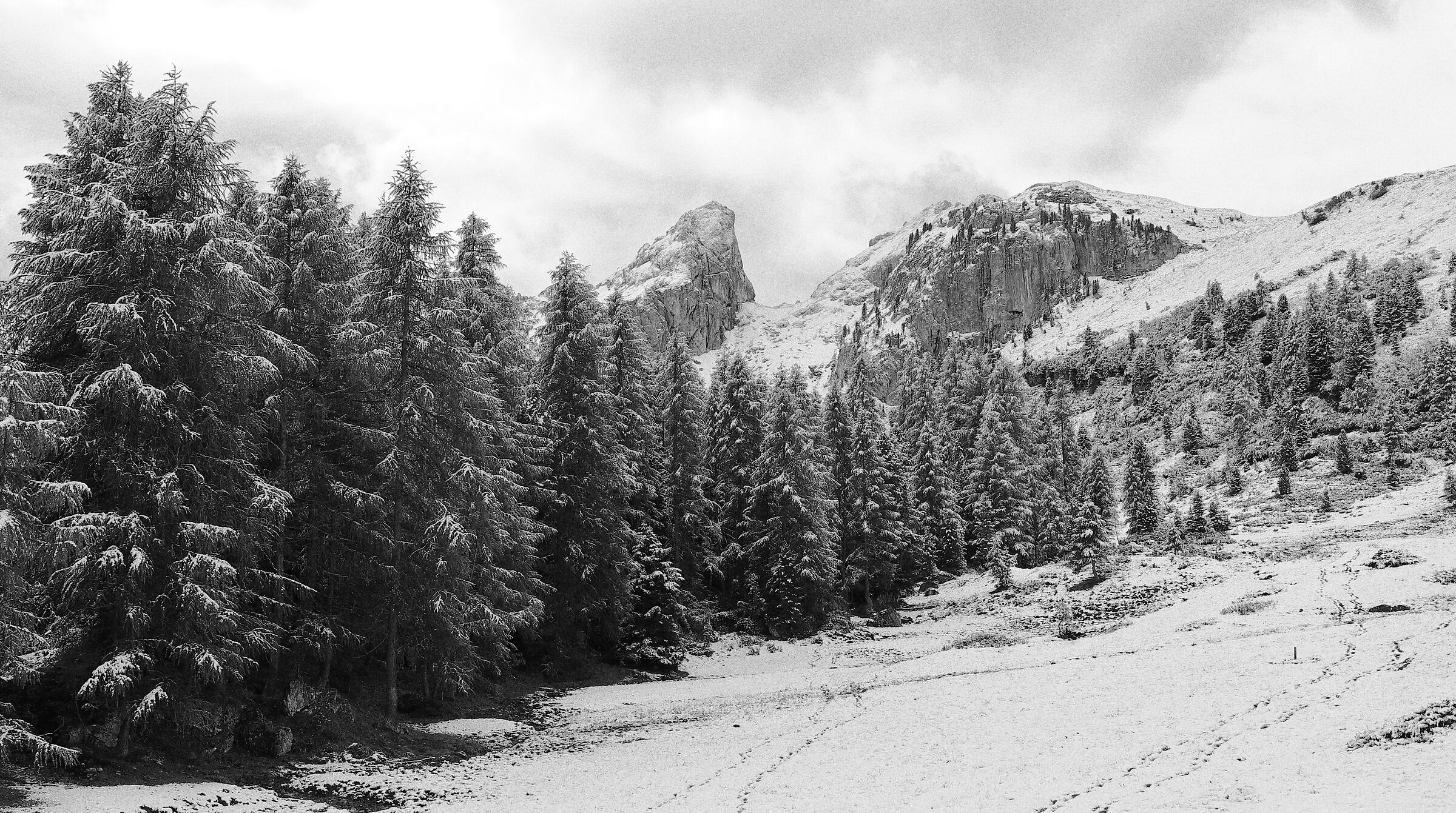 17/09/2022 - First snow towards Passo Giau